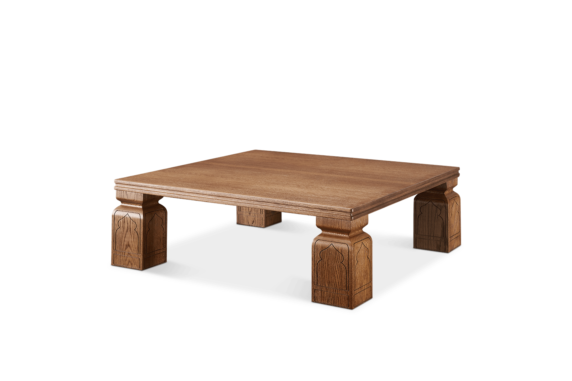 Tan France Anaya Square Tea Table, 100cm