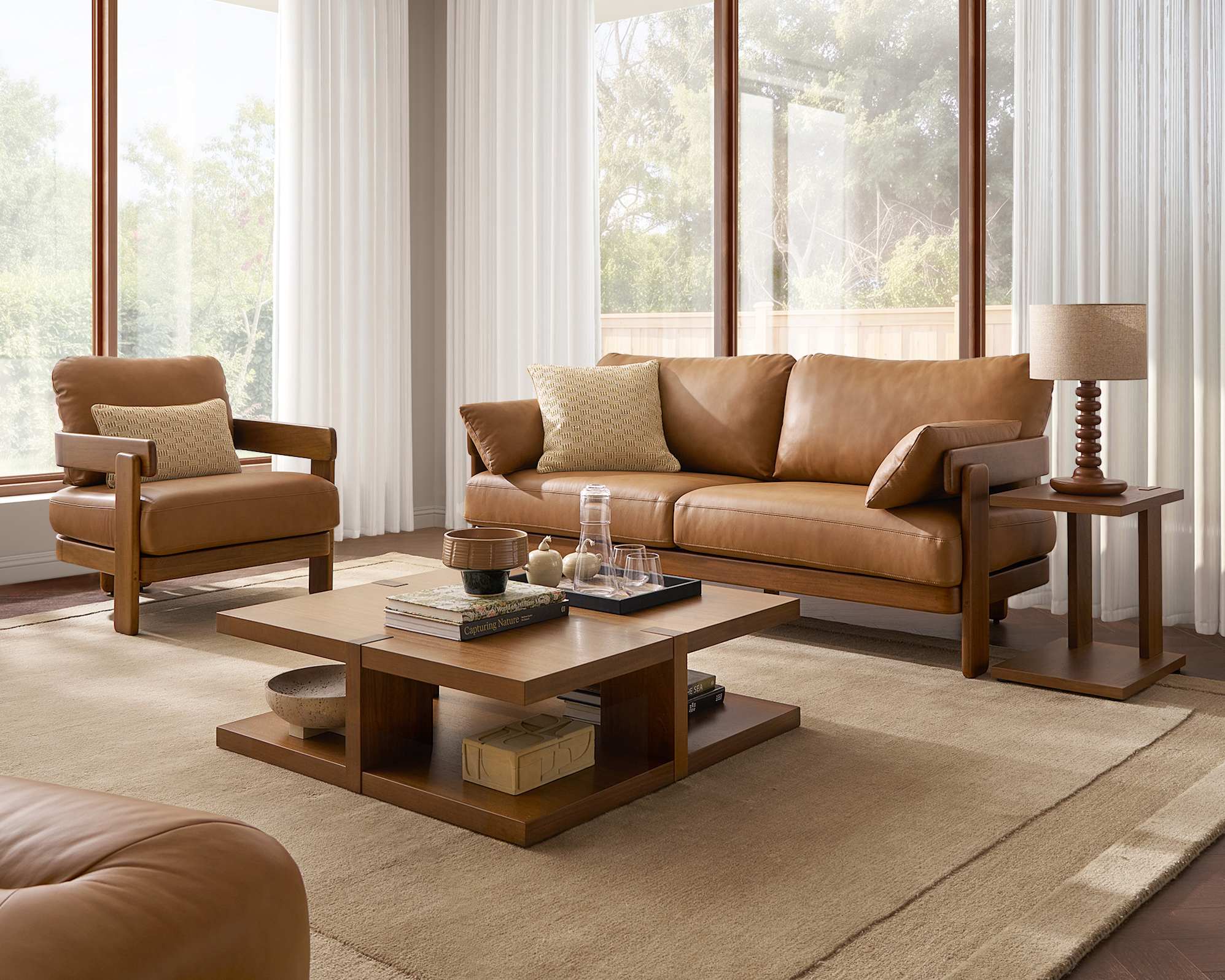 Mori Square Coffee Table 1