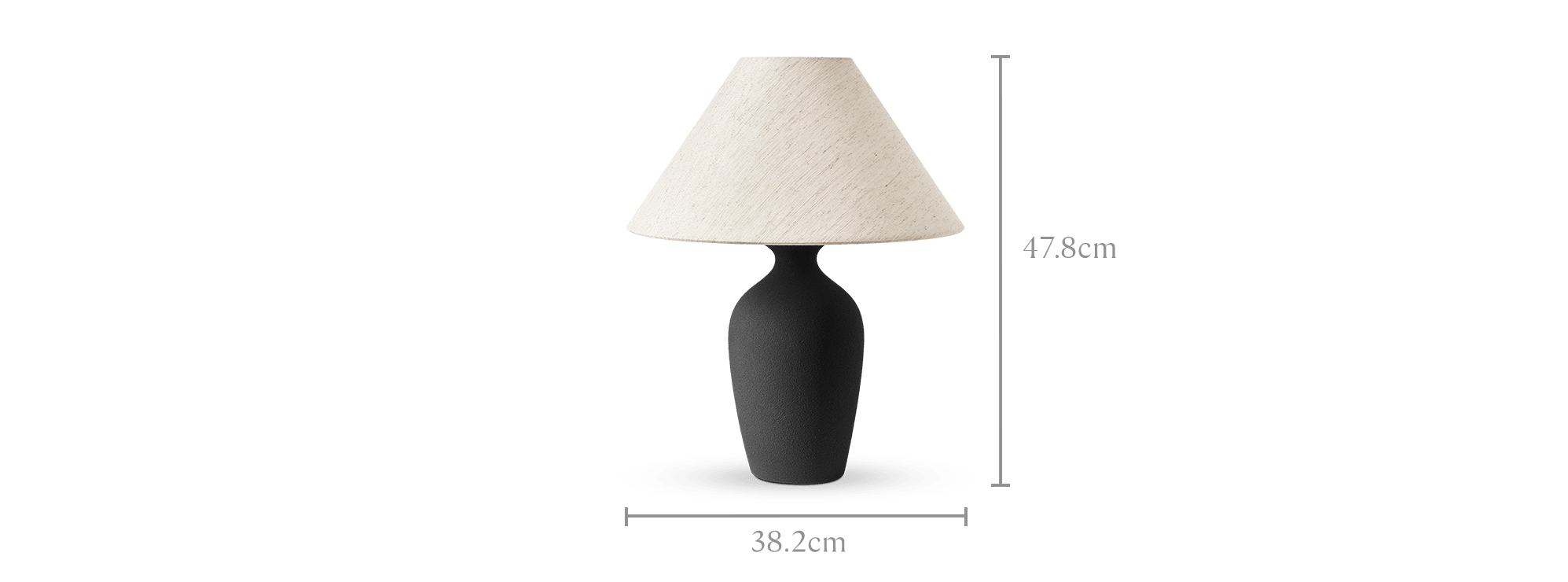 dimension of Celeste Tall Table Lamp