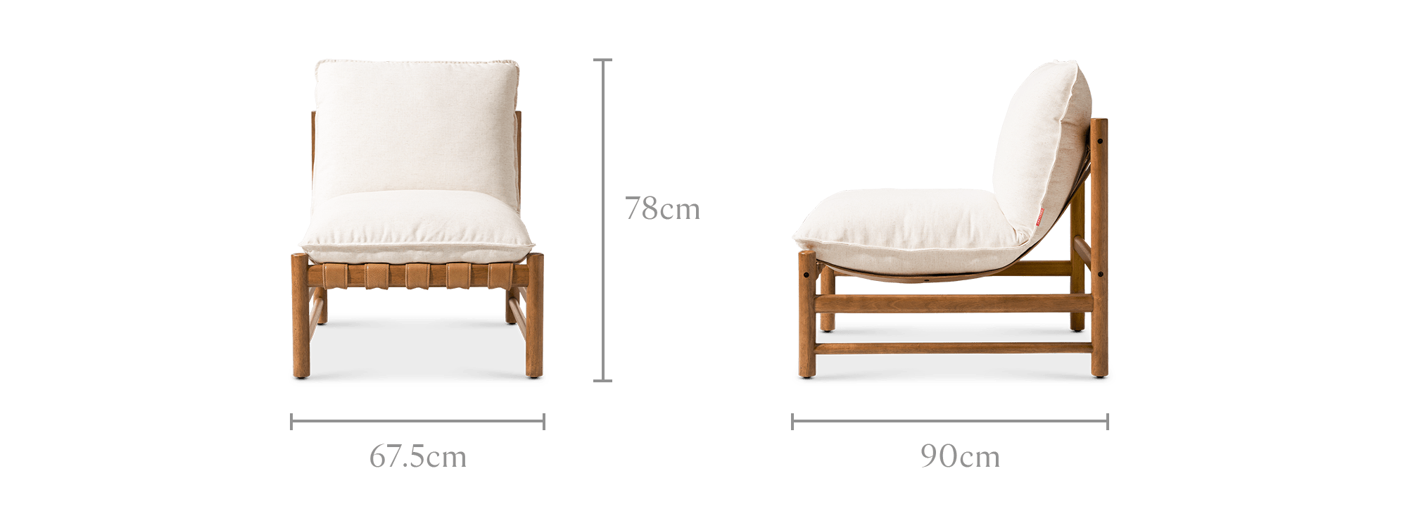 dimension of Nimbus Chair