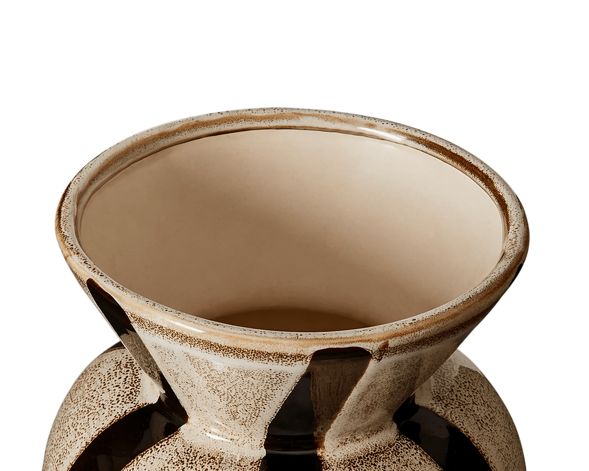 Clyra Ceramic Bulbous Vase 3