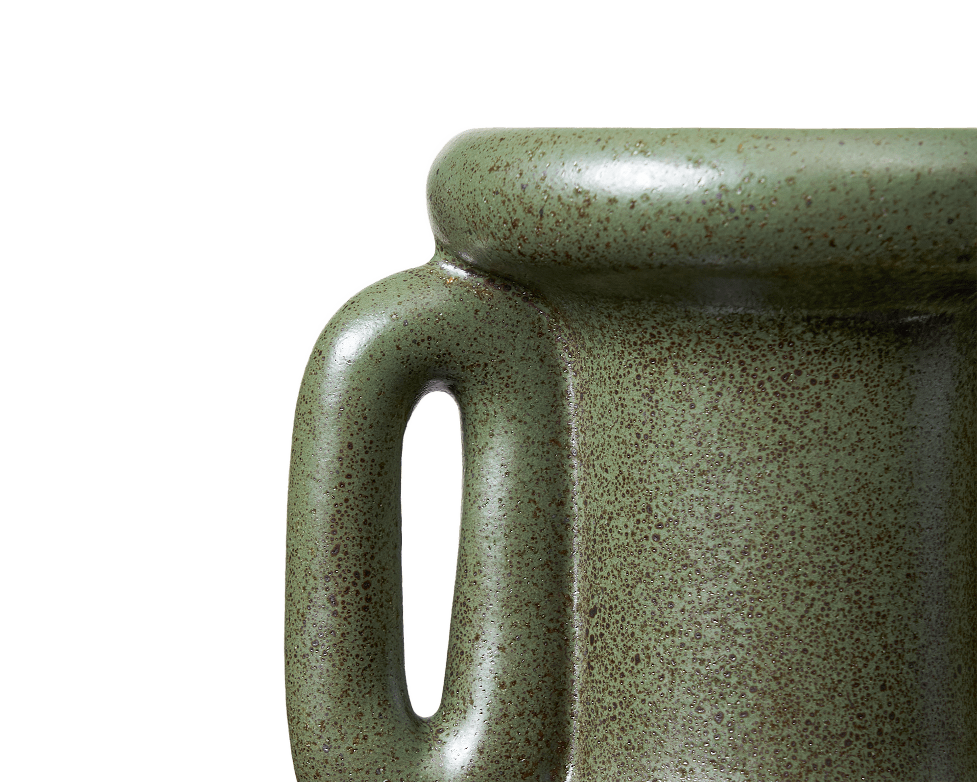Maroa Ceramic Amphora Short Vase 4