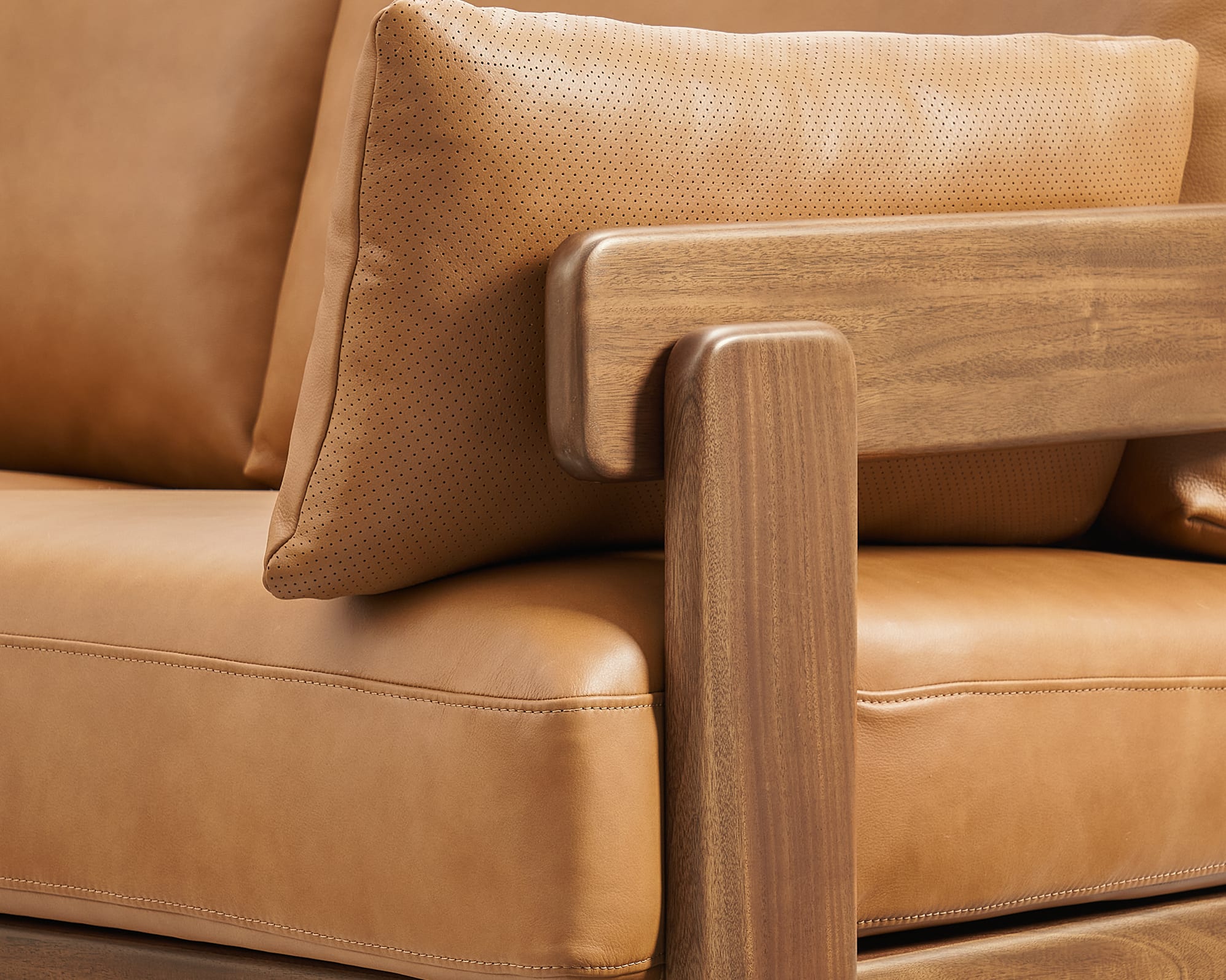 Eden Leather Sofa 3