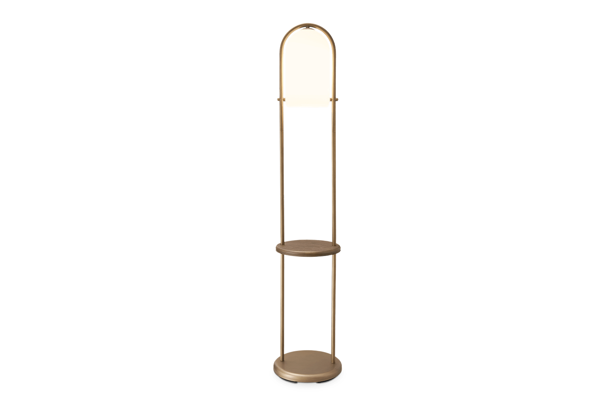 Asher Floor Lamp, Golden