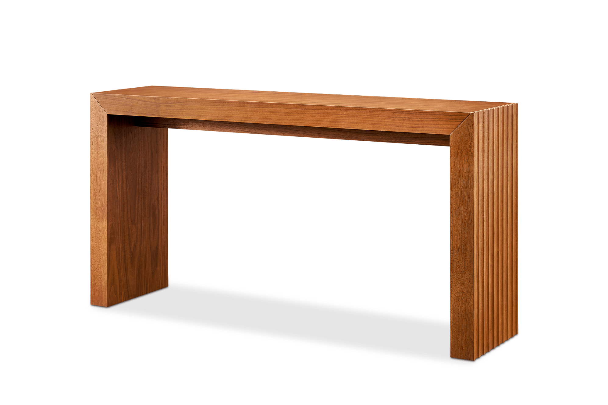 Sloane Console Table, 59.1", Walnut