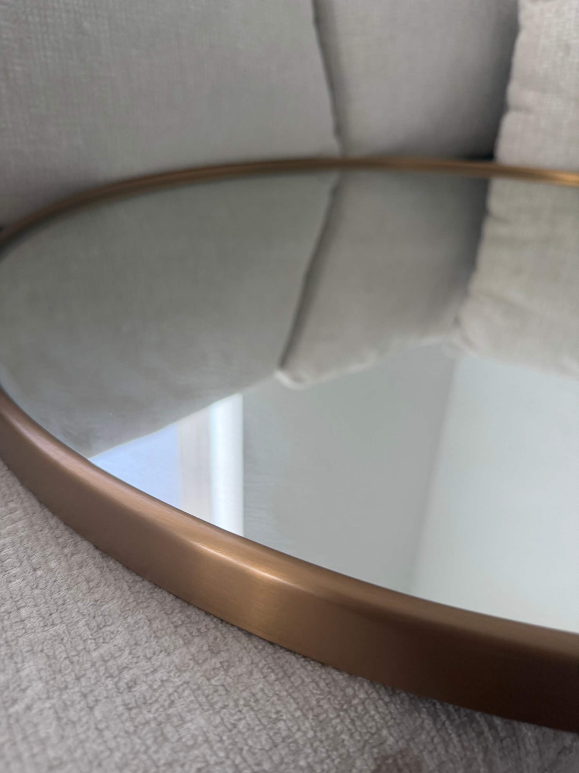 Luxury gold mirror