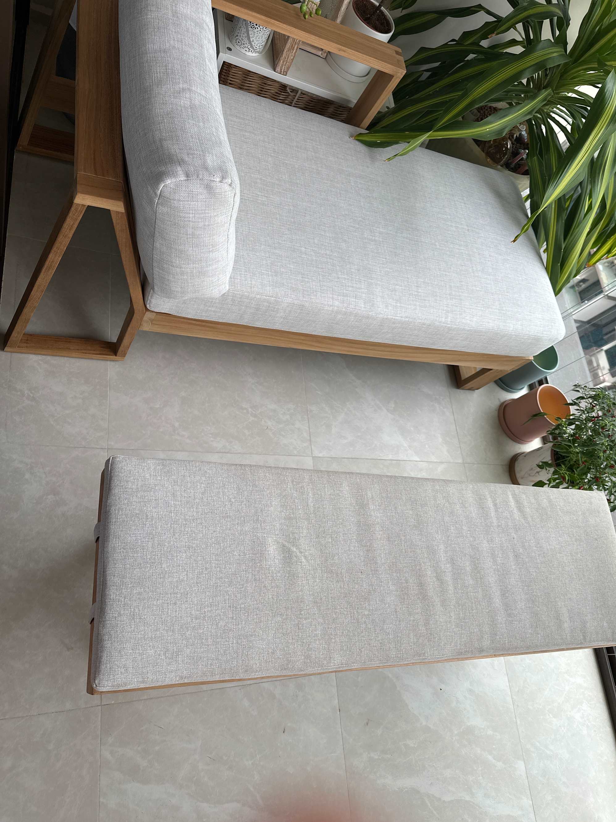 review from Outdoor lounger
