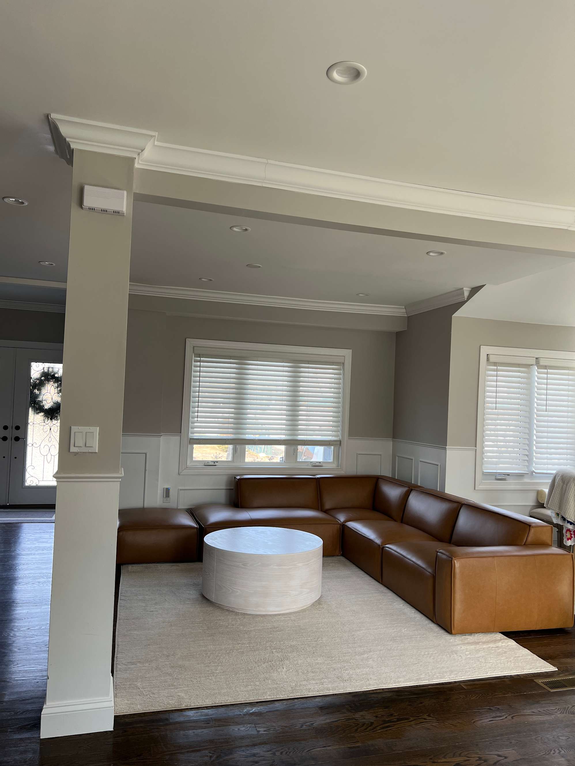 Luxurious Buttery Leather Sectional