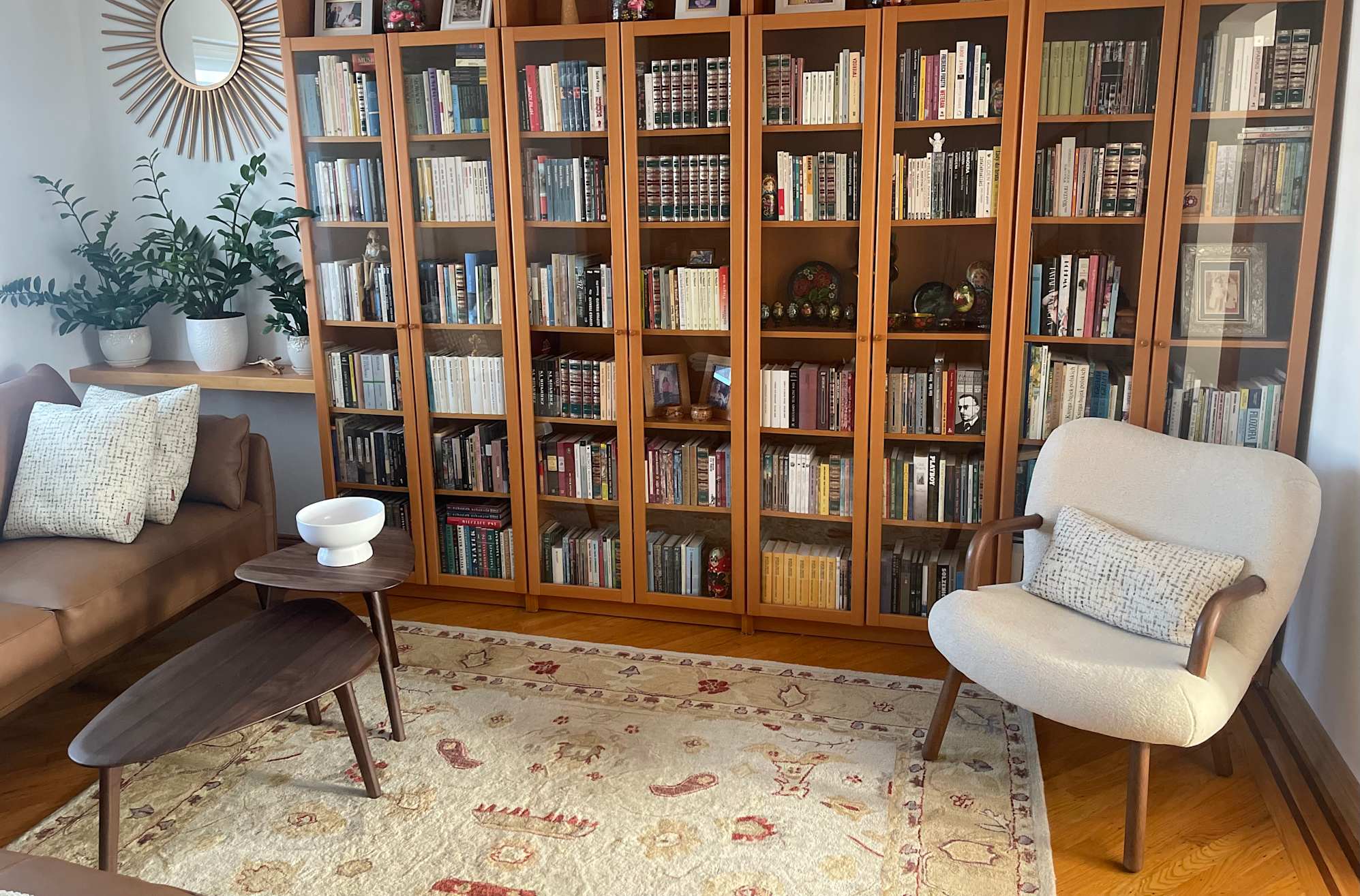 review from Beautiful, well made coffee table set.