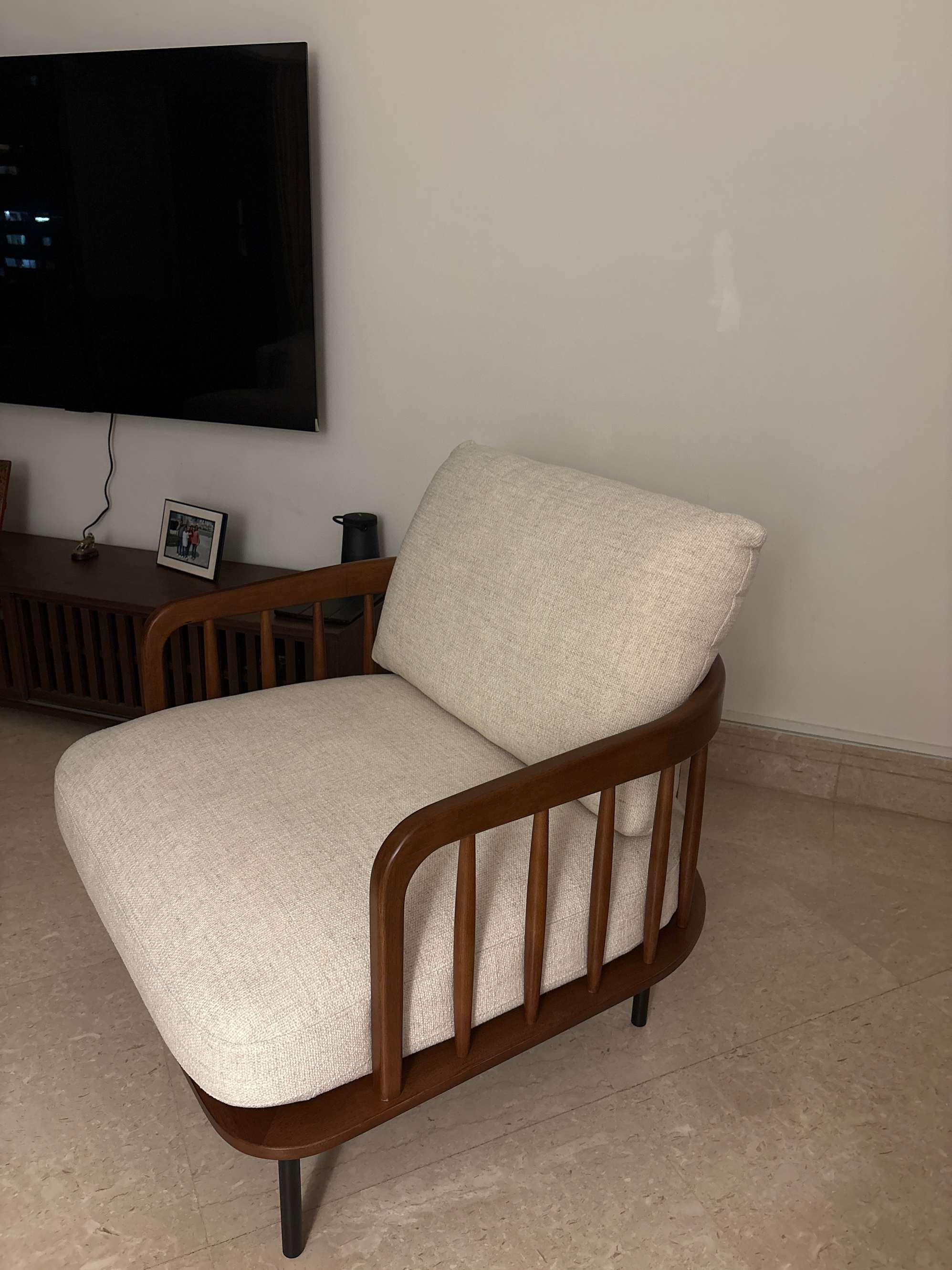 Armchair so big, it fits two!