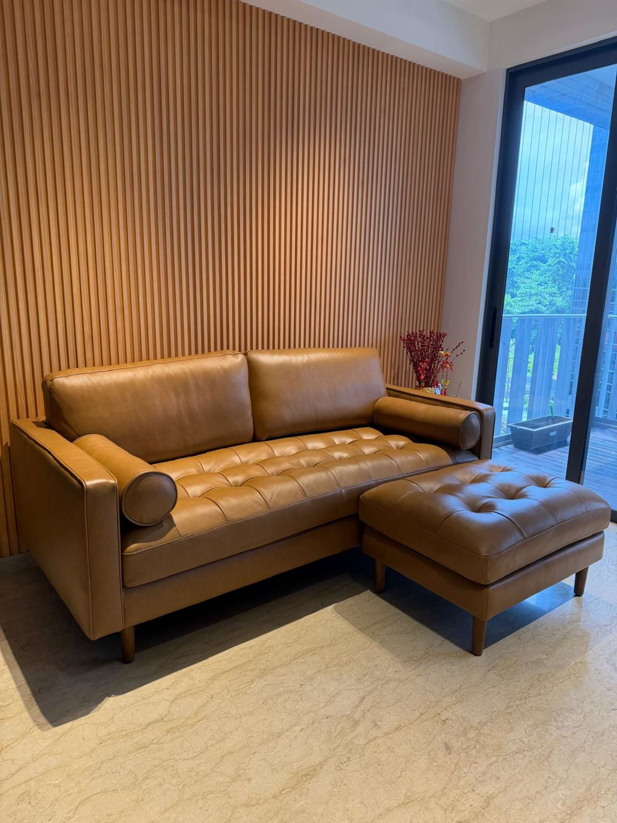 review from Madison 3 seater with ottoman
