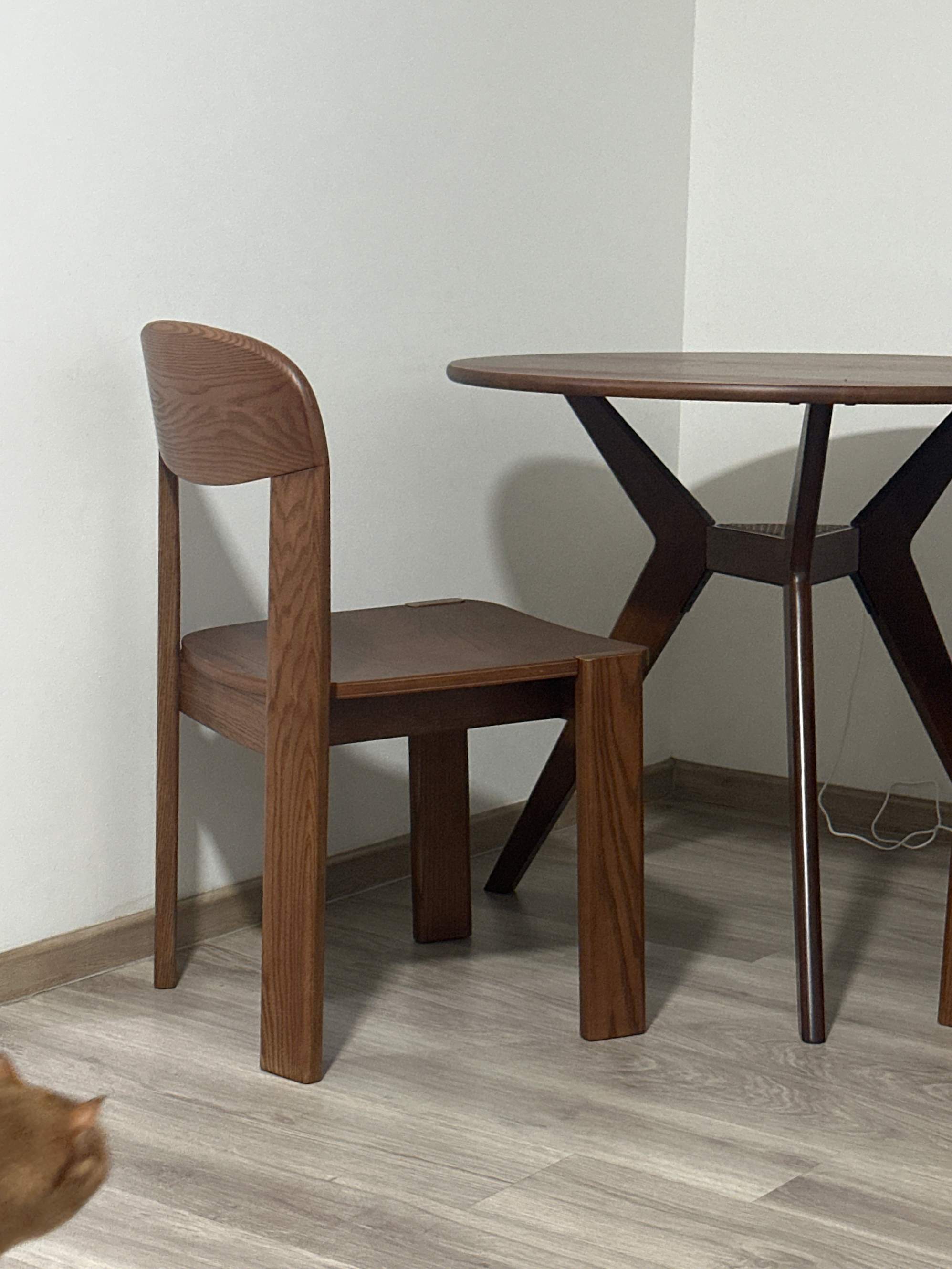Solid chair