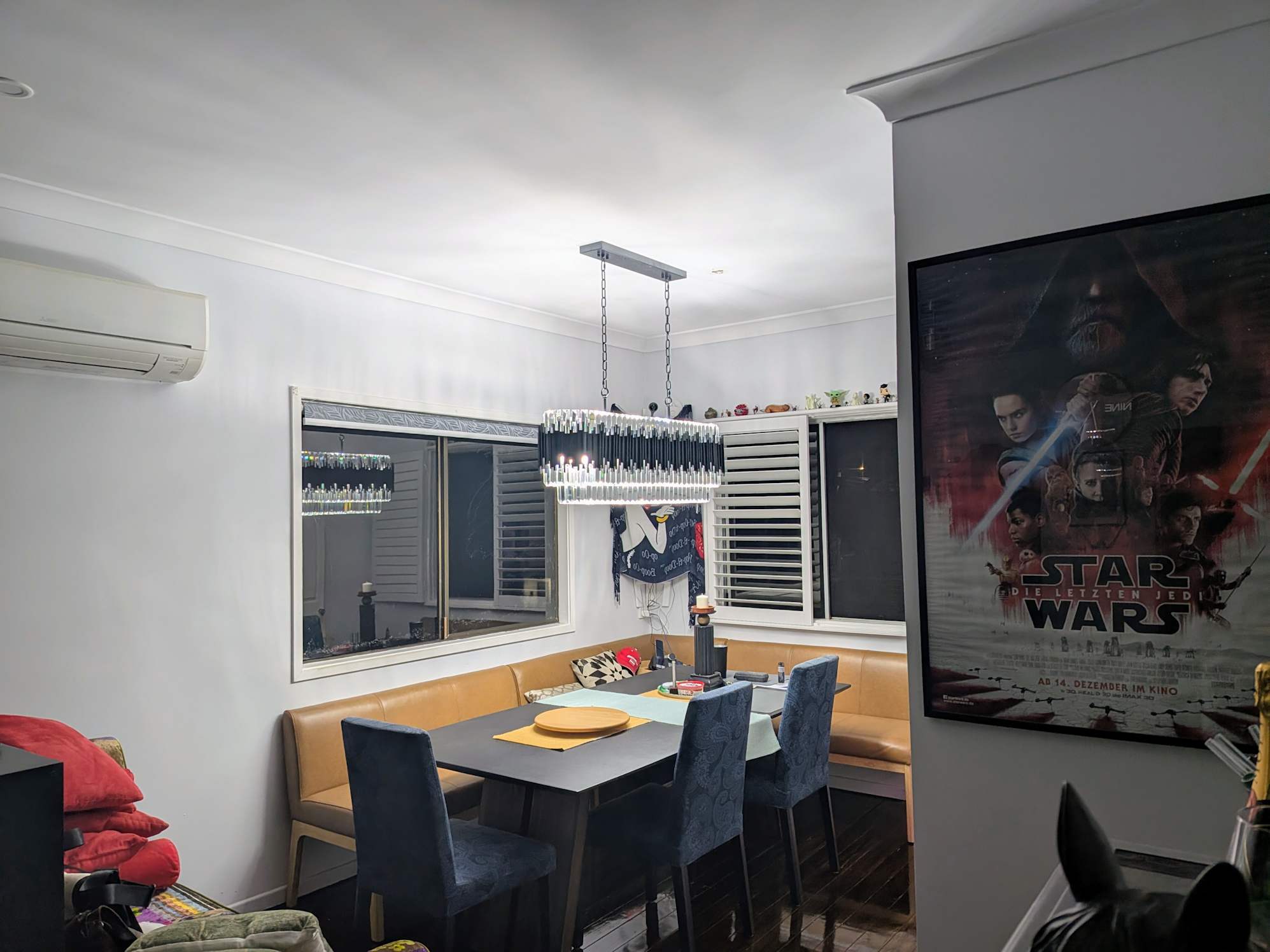 Nice addition to our dining nook