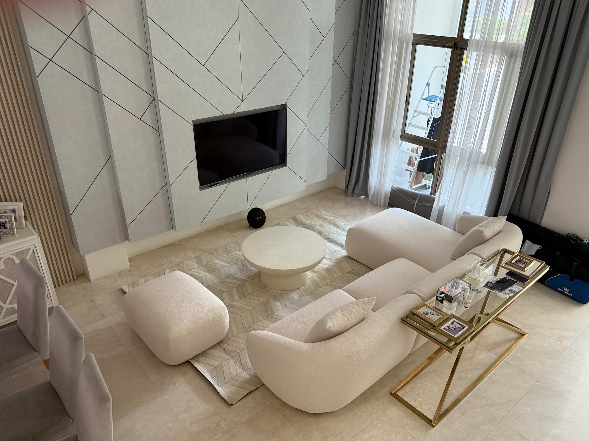 Auburn Ottoman for extra seating space
