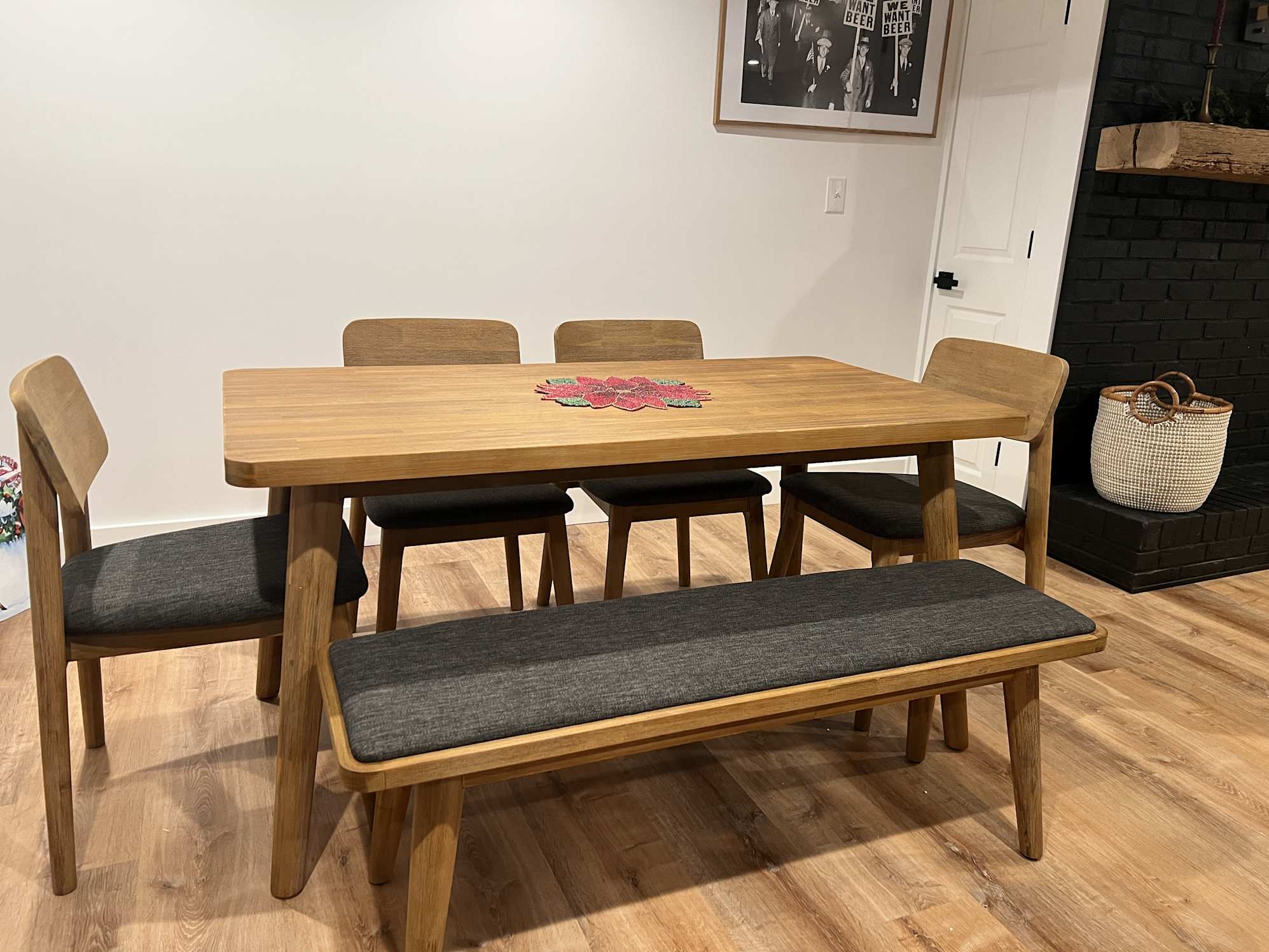 review from Beautiful Dining Set!