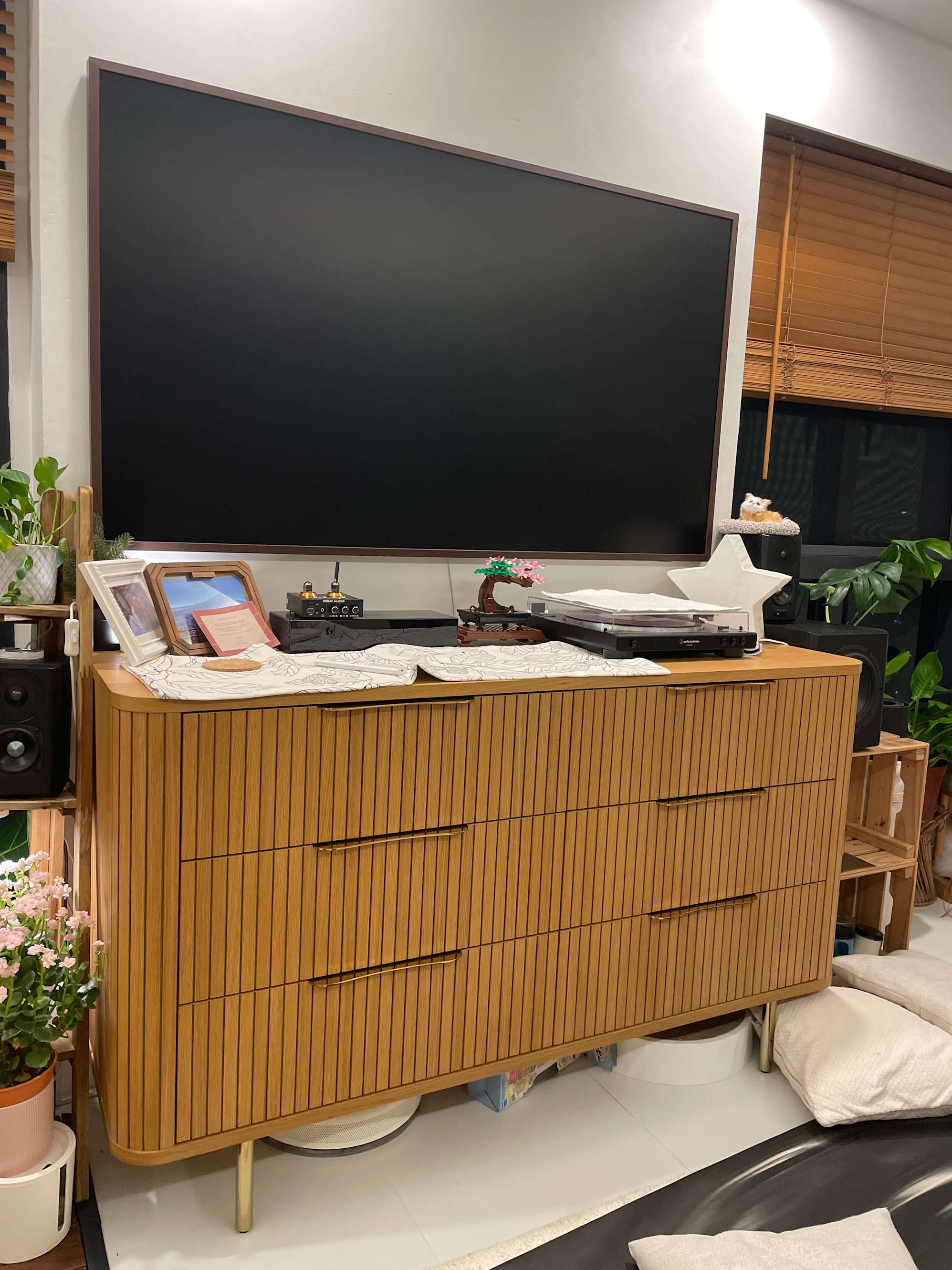 Use a TV console