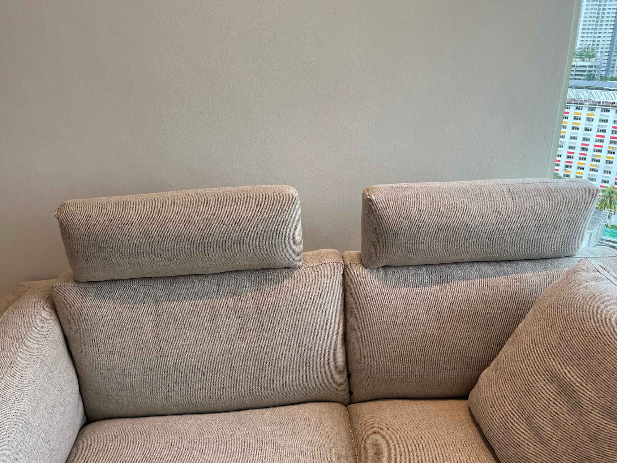 Sofa headrest