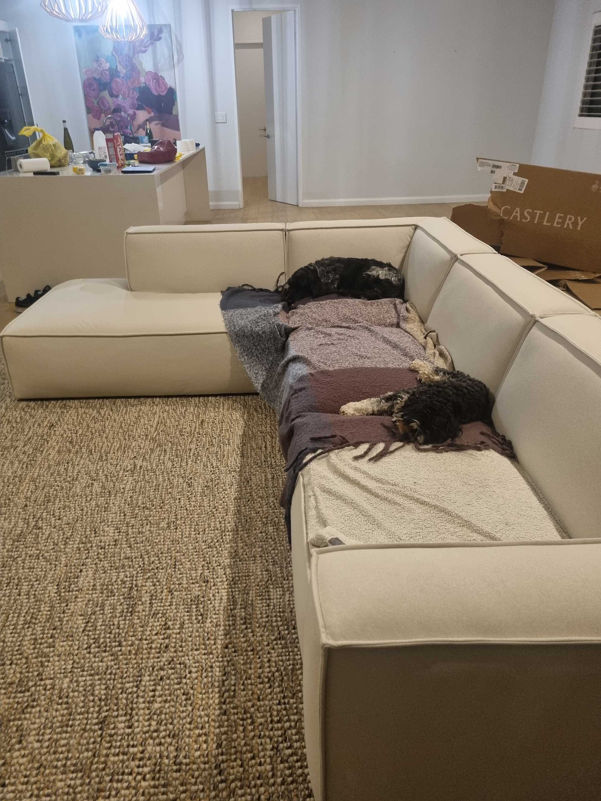 Gorgeous, comfy sofa - buying the ottoman too!