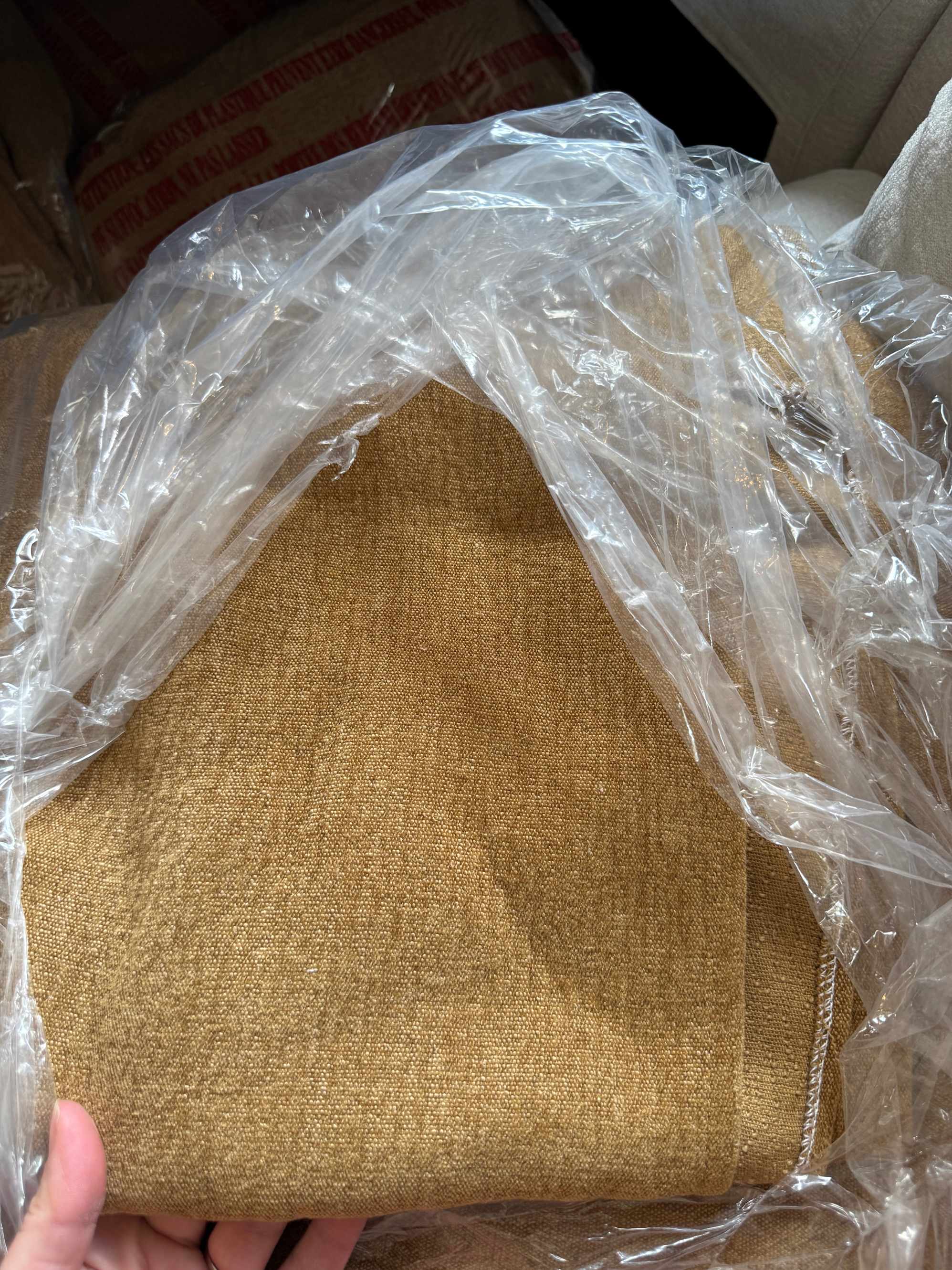 review from More brown than expecting, good quality