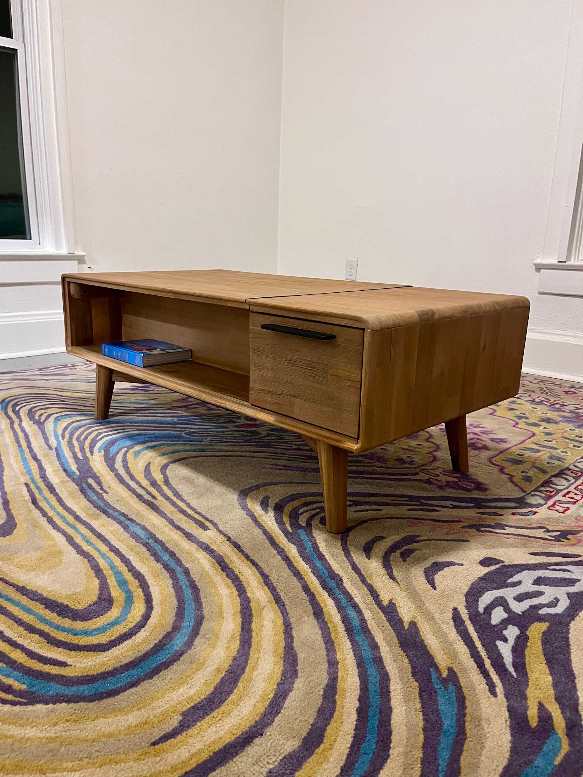 review from Perfect coffee table!
