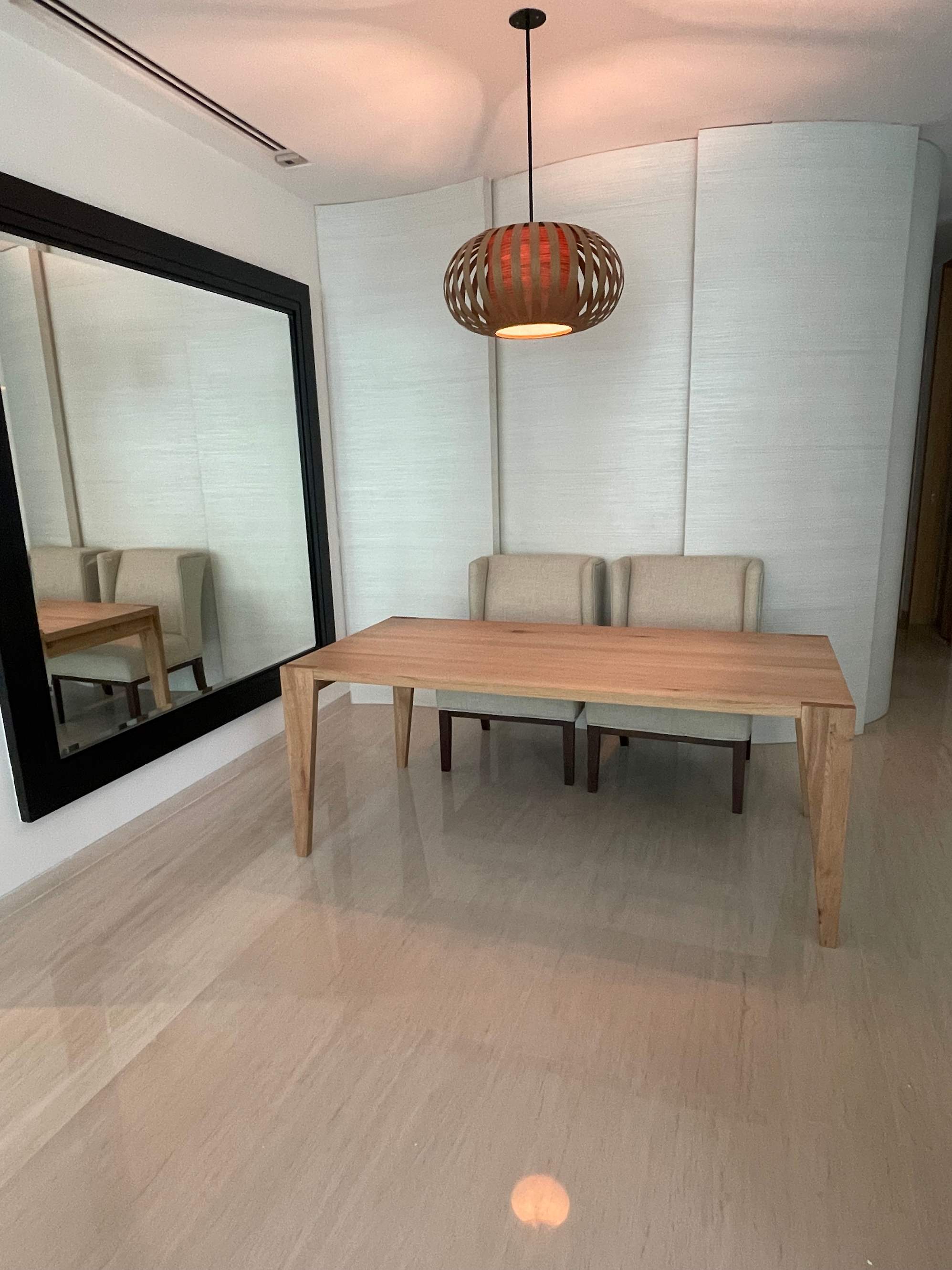 review from Solid wood beautiful table