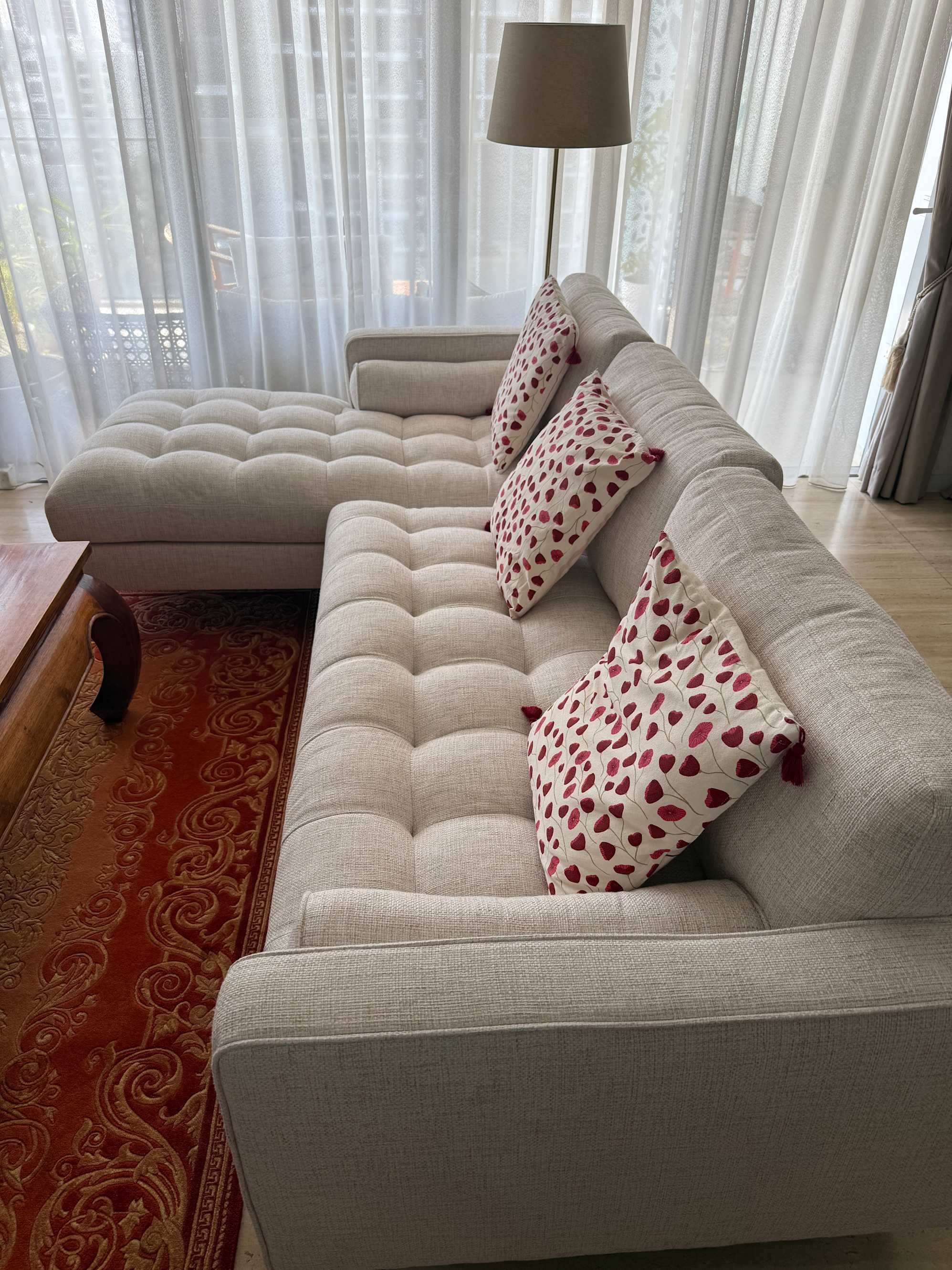 Comfortable and elegant sofa