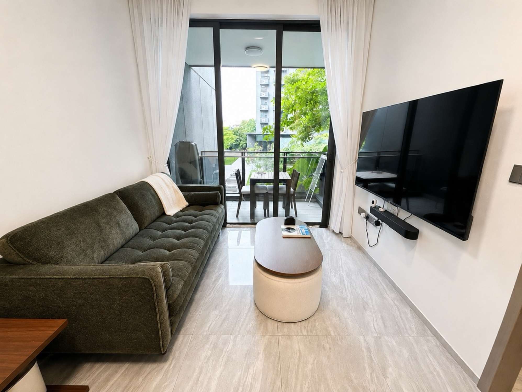 Functional for a space needing additional seating
