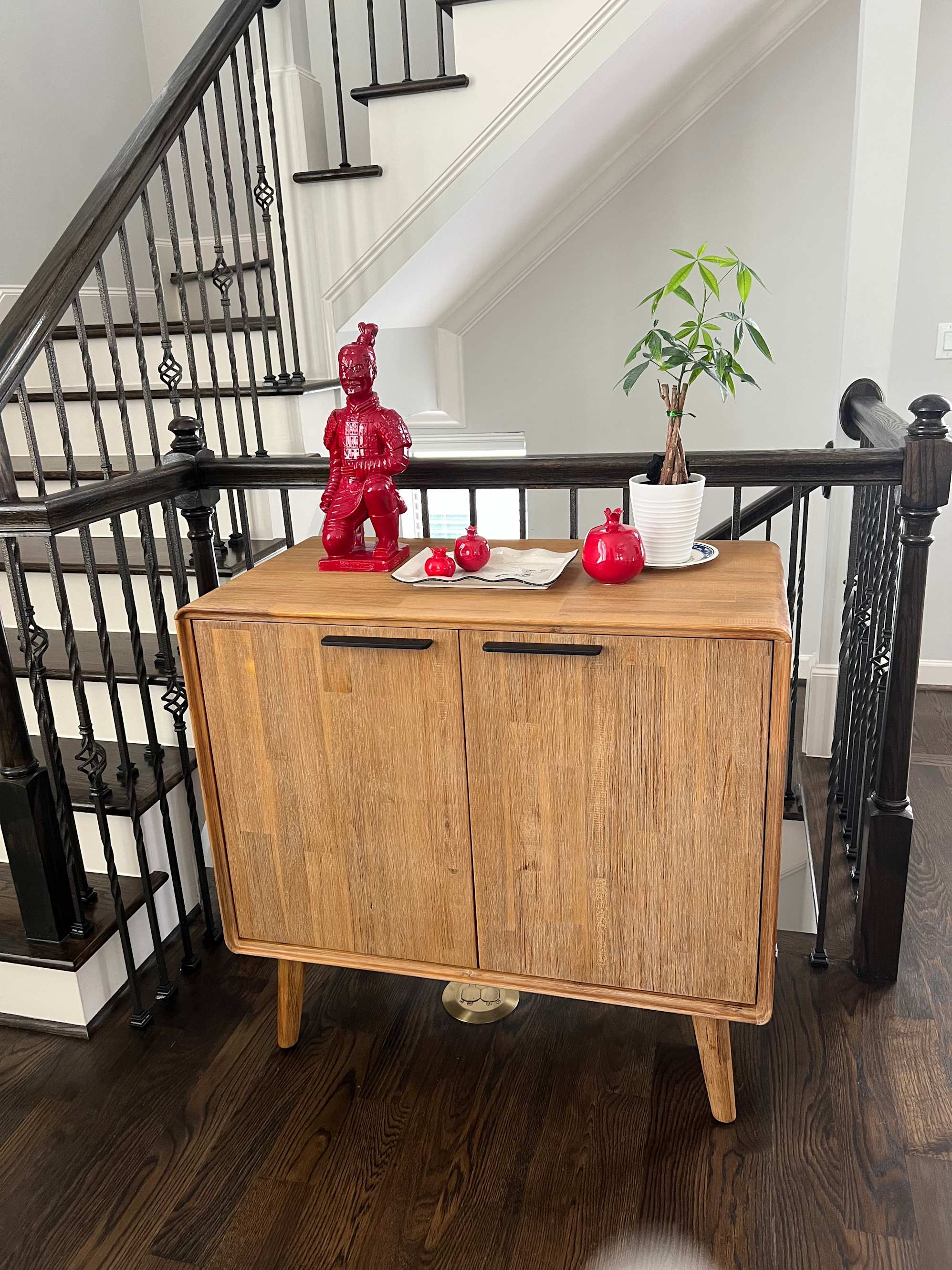 Beautiful wooden bar cabinet
