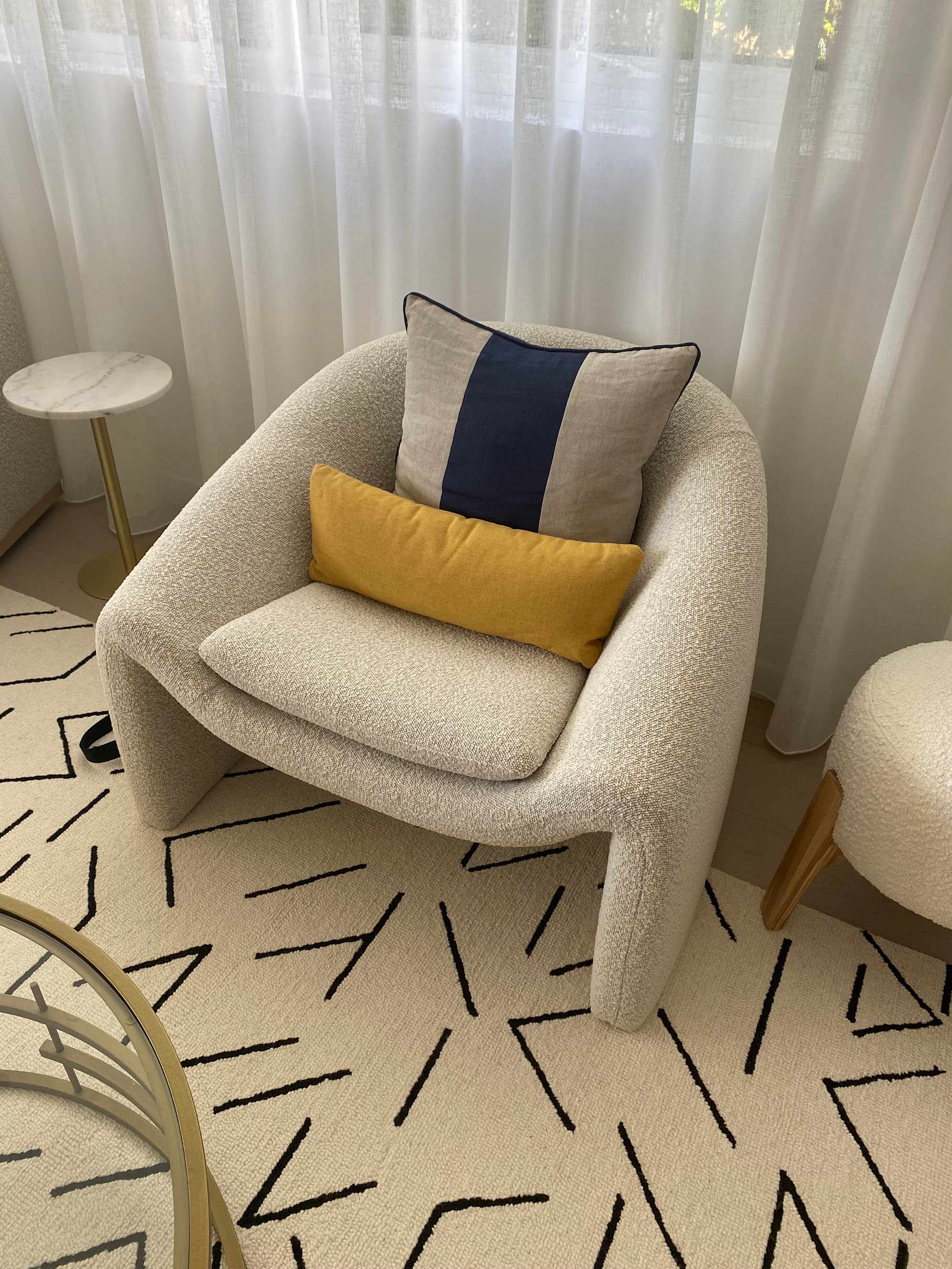 Looks great and so comfortable.