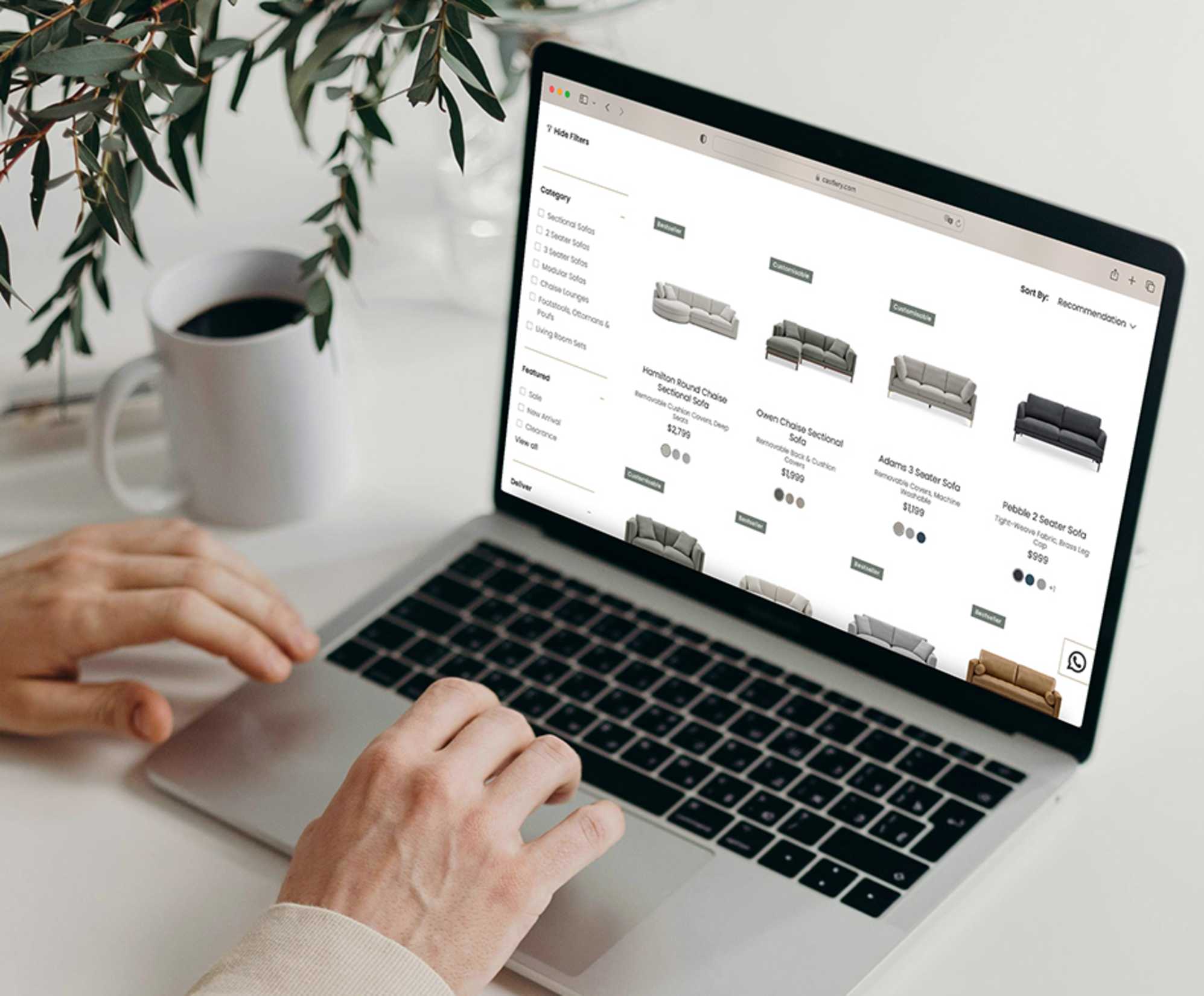 Browse and add to cart online