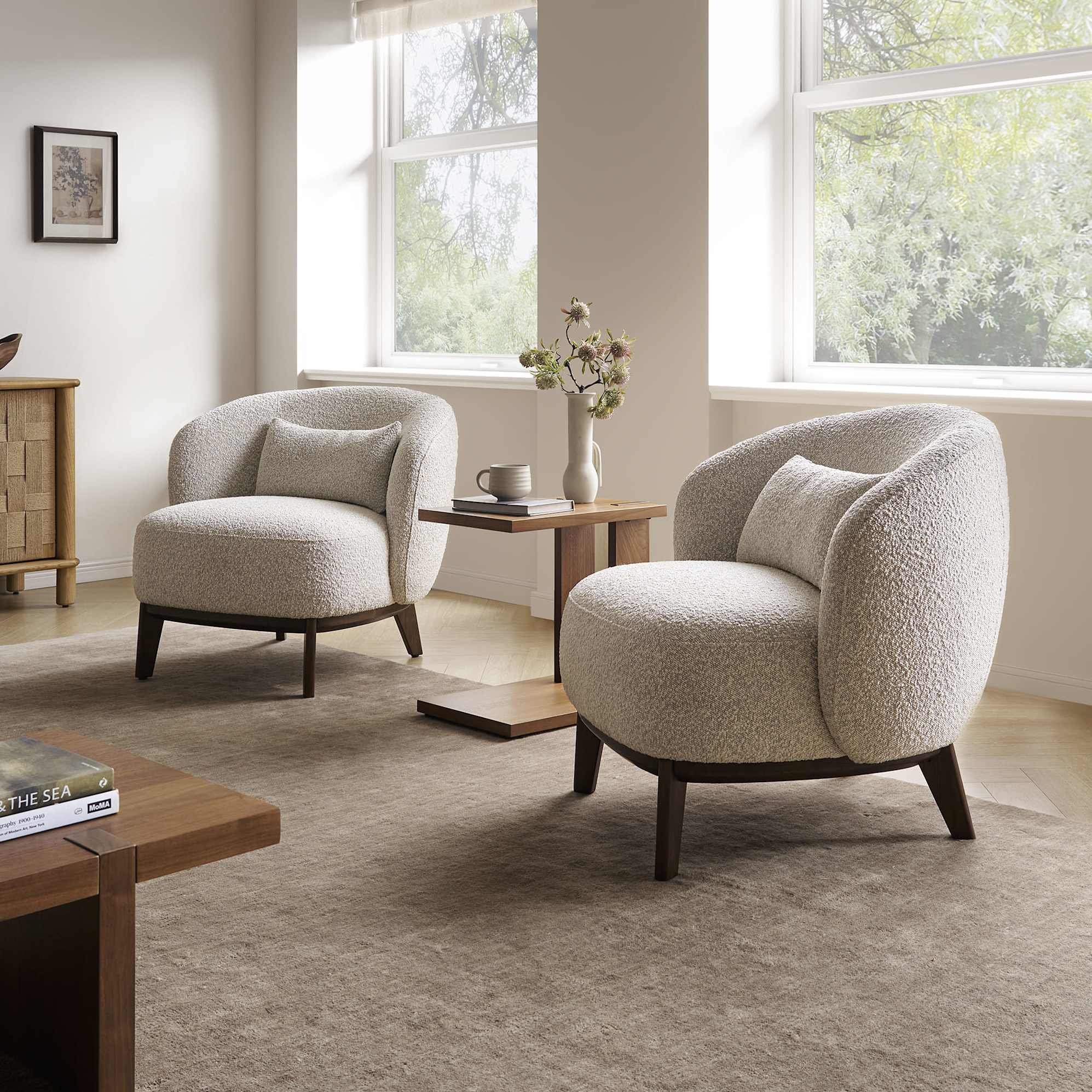 Image of the Avery Swivel Armchair