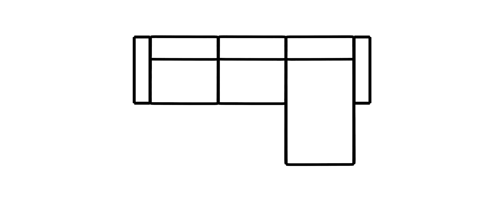 Ollie Large Right Chaise Sectional