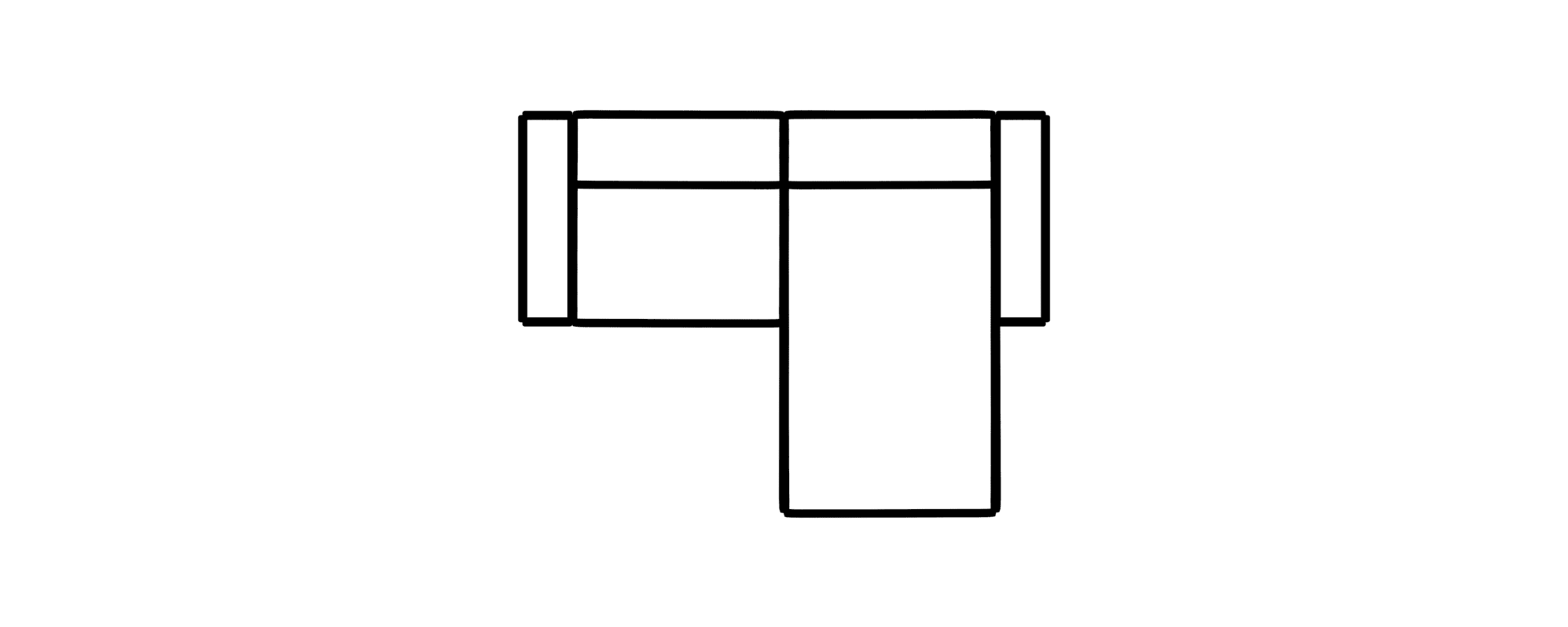 Ollie Small Right Chaise Sectional