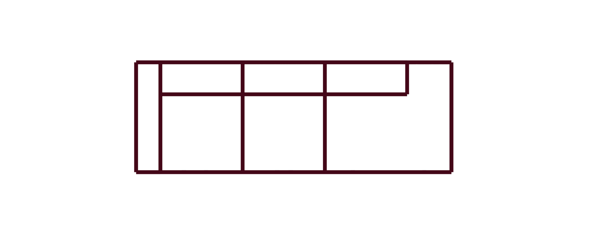 Extended Side Chaise Sofa