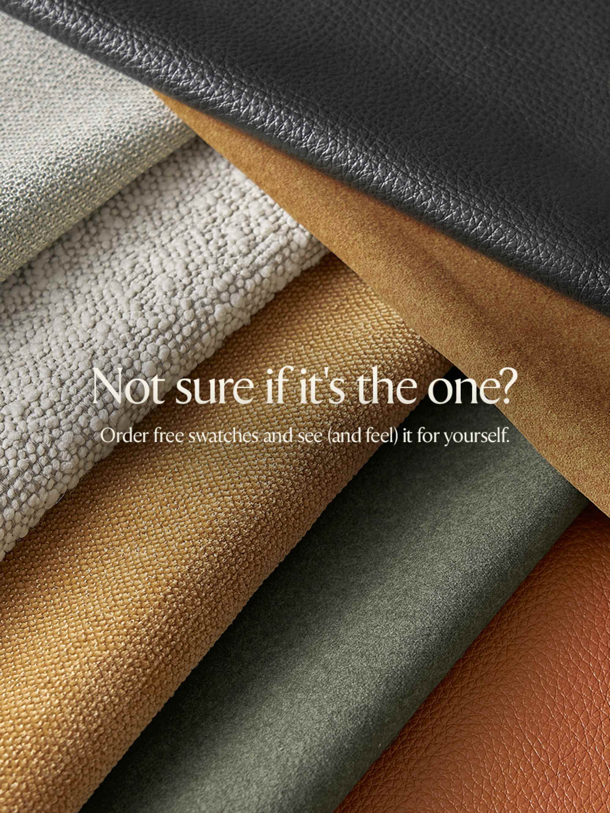 Order free fabric swatches