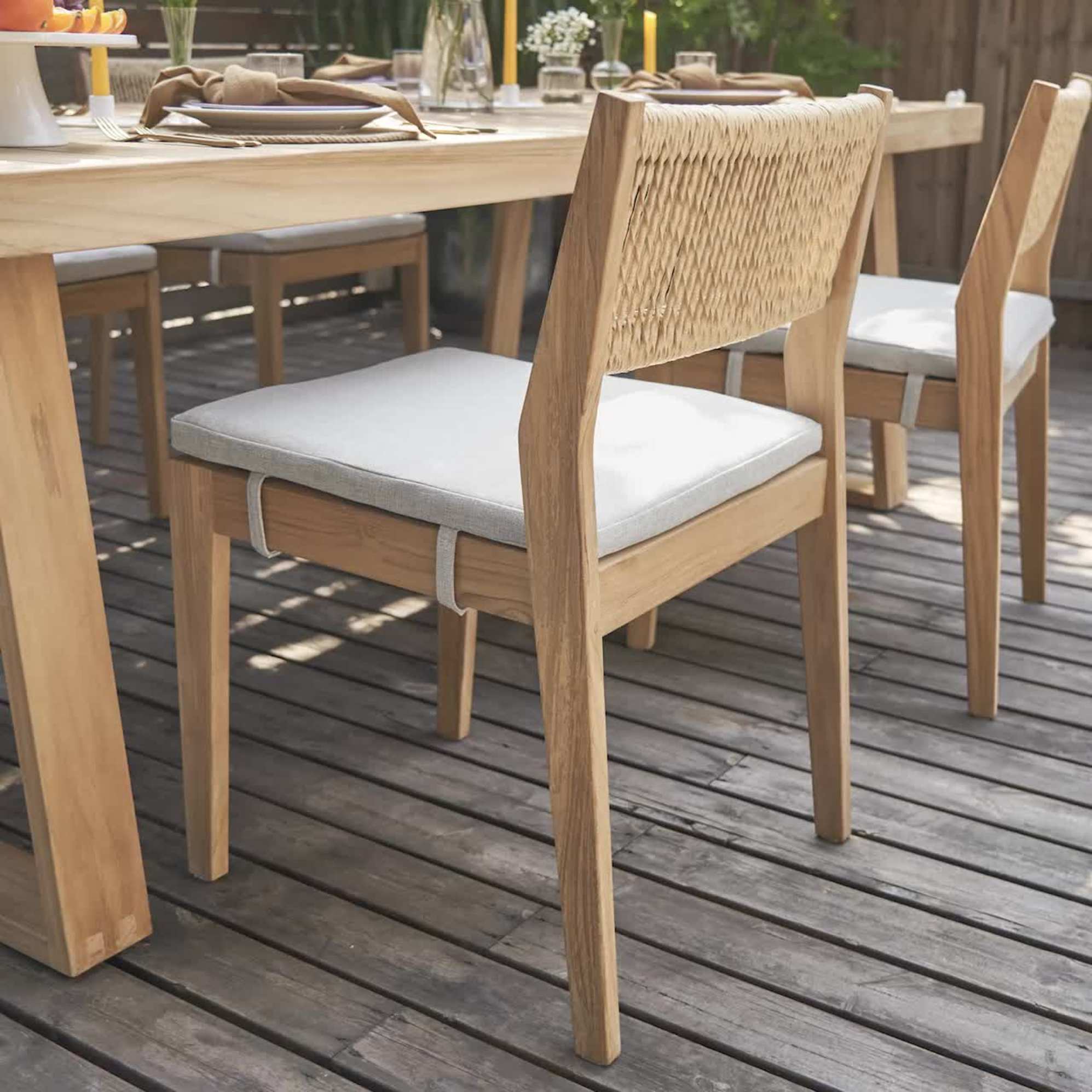 Rio Outdoor Dining Chair Set 7