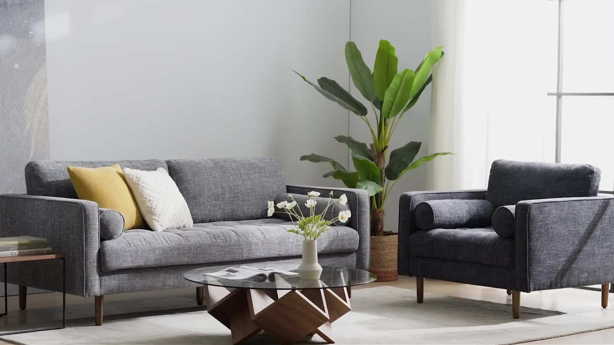 Madison Chaise Sectional Sofa 1