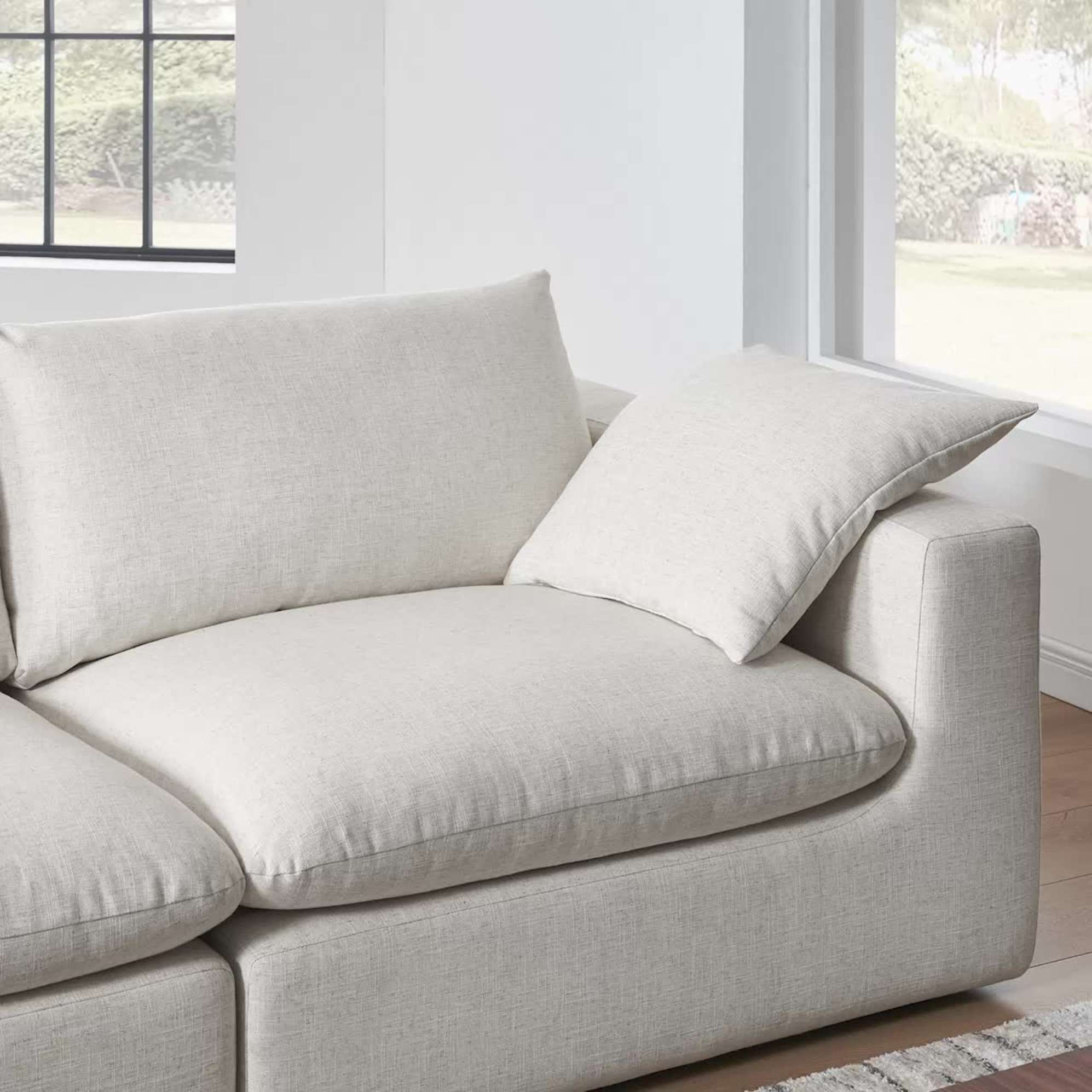 Dawson 3 Seater Sofa with Ottoman 7