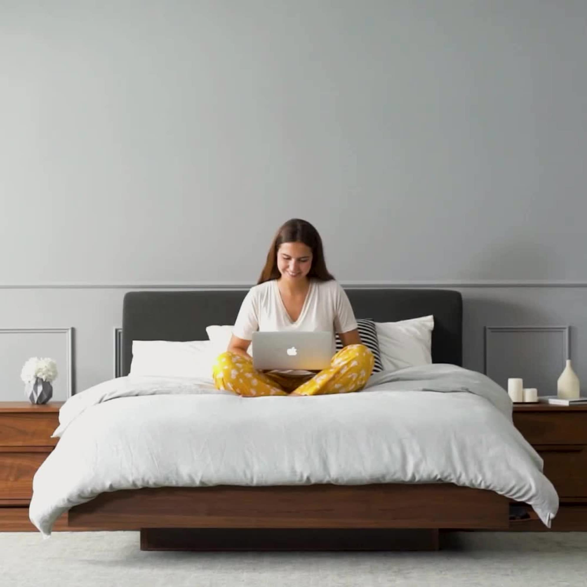 Joseph Bed with 2 Bedside Tables 1