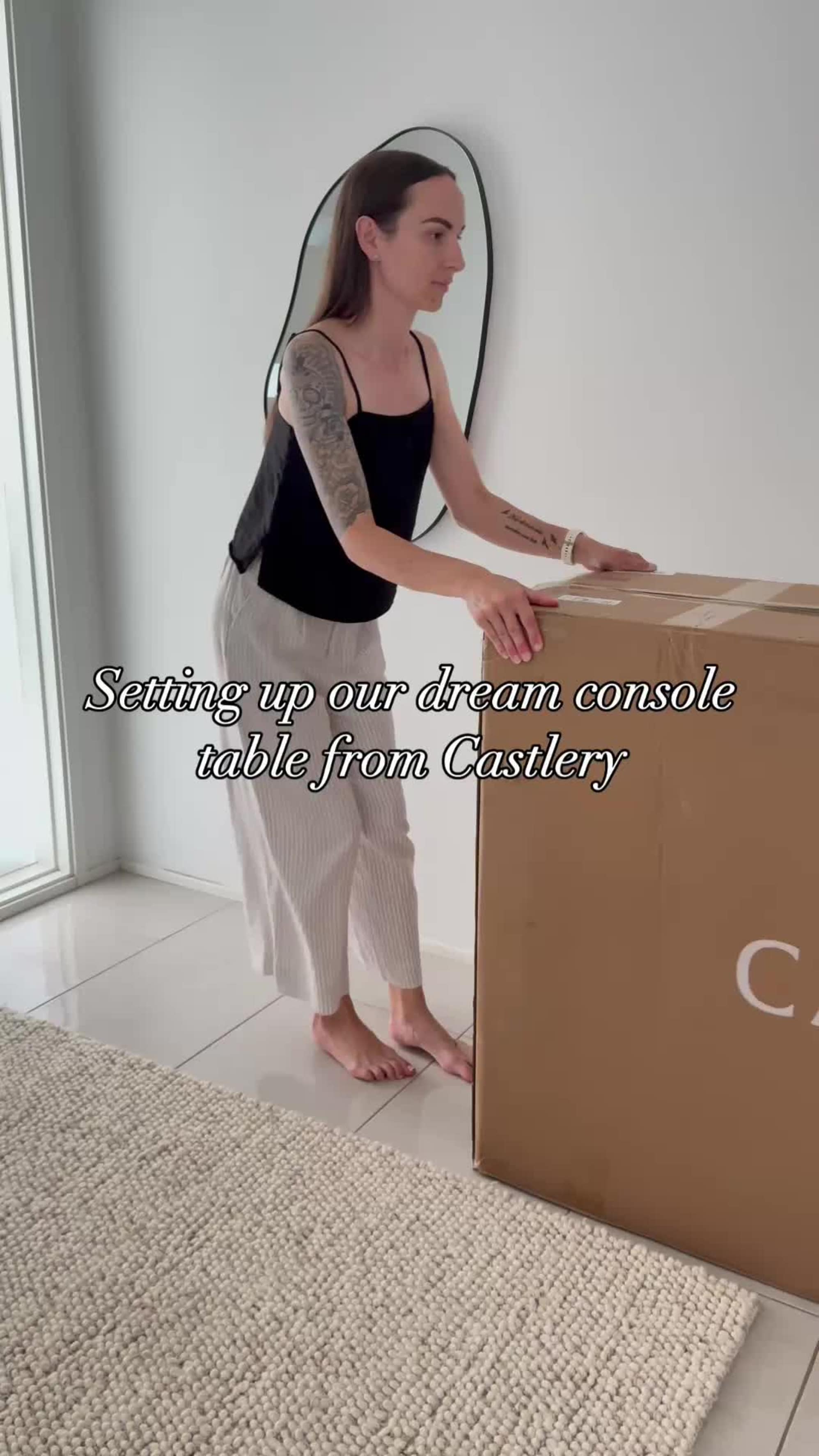 Bradley Console Table with Drawers 1