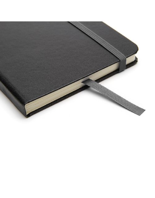 Cuaderno Writer A6 80 hojas Tapa Negra con detalle