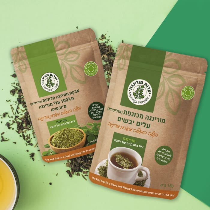 עיצוב אריזות מזון, עיצוב אריזות תה