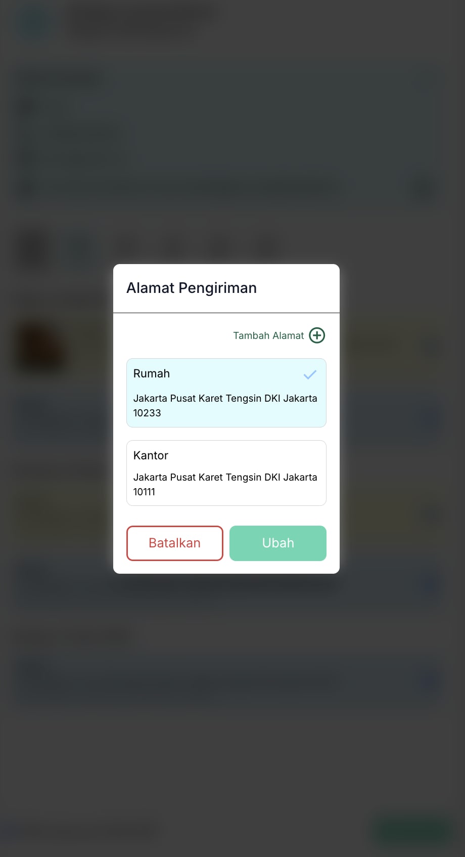 Orders Configuration