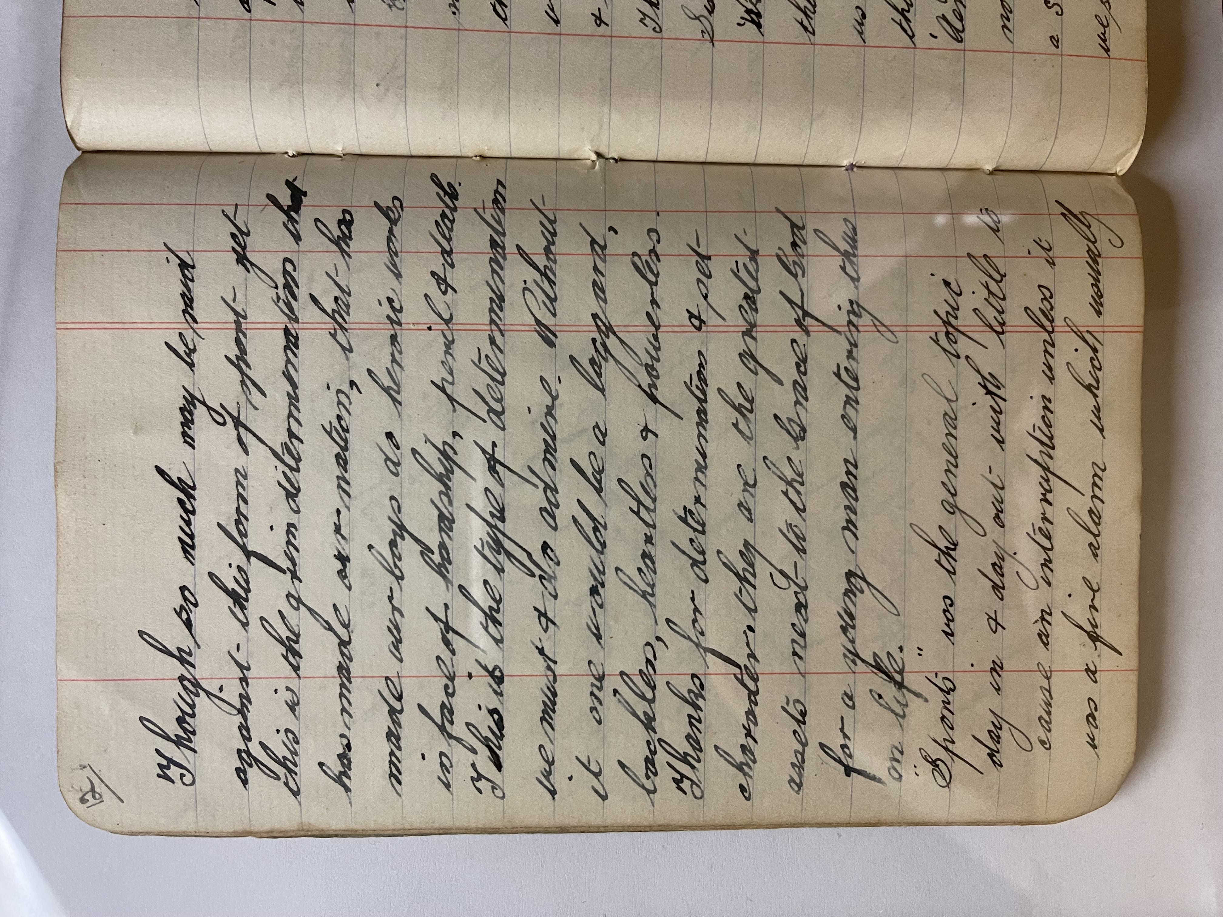 photo of page 12, transcribed above