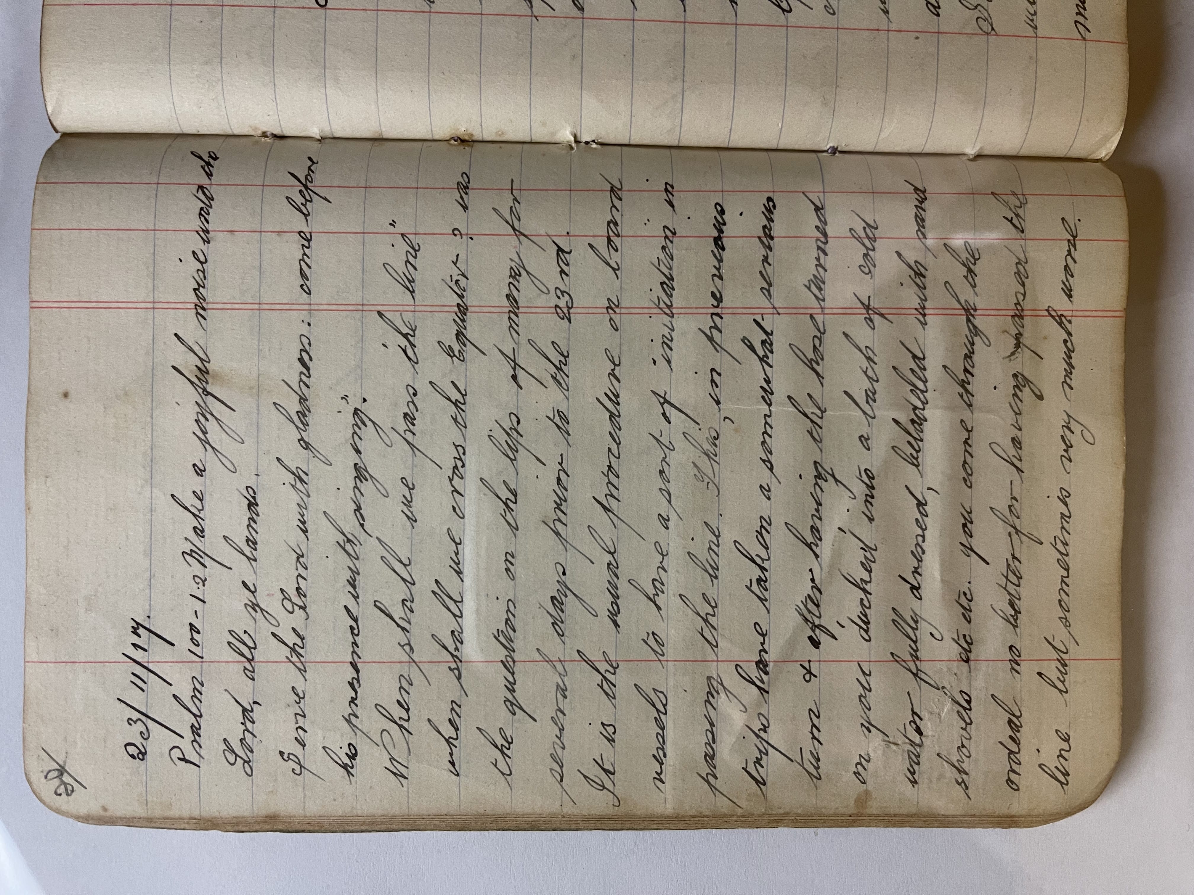 photo of page 20, transcribed above