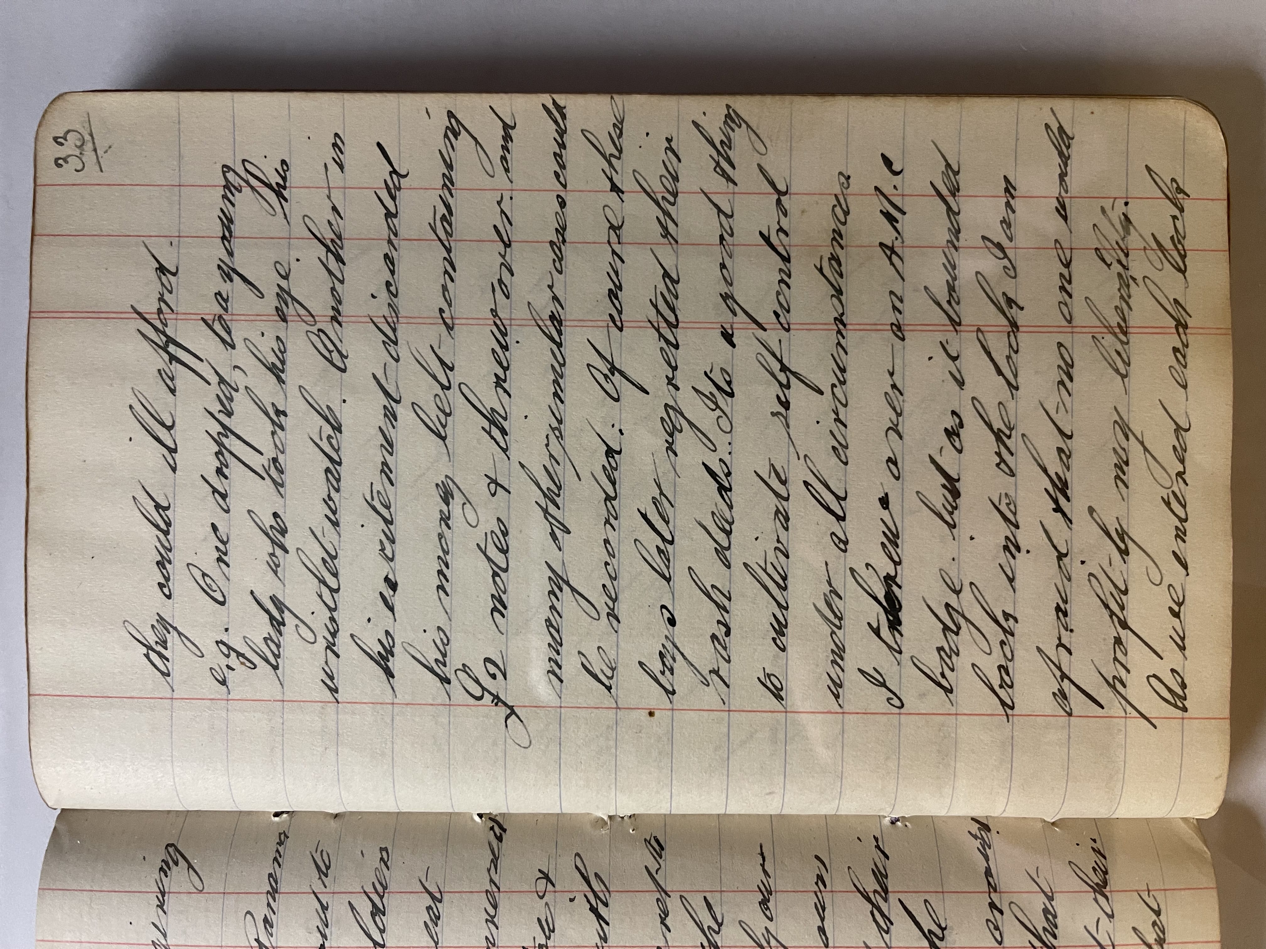 photo of page 33, transcribed above