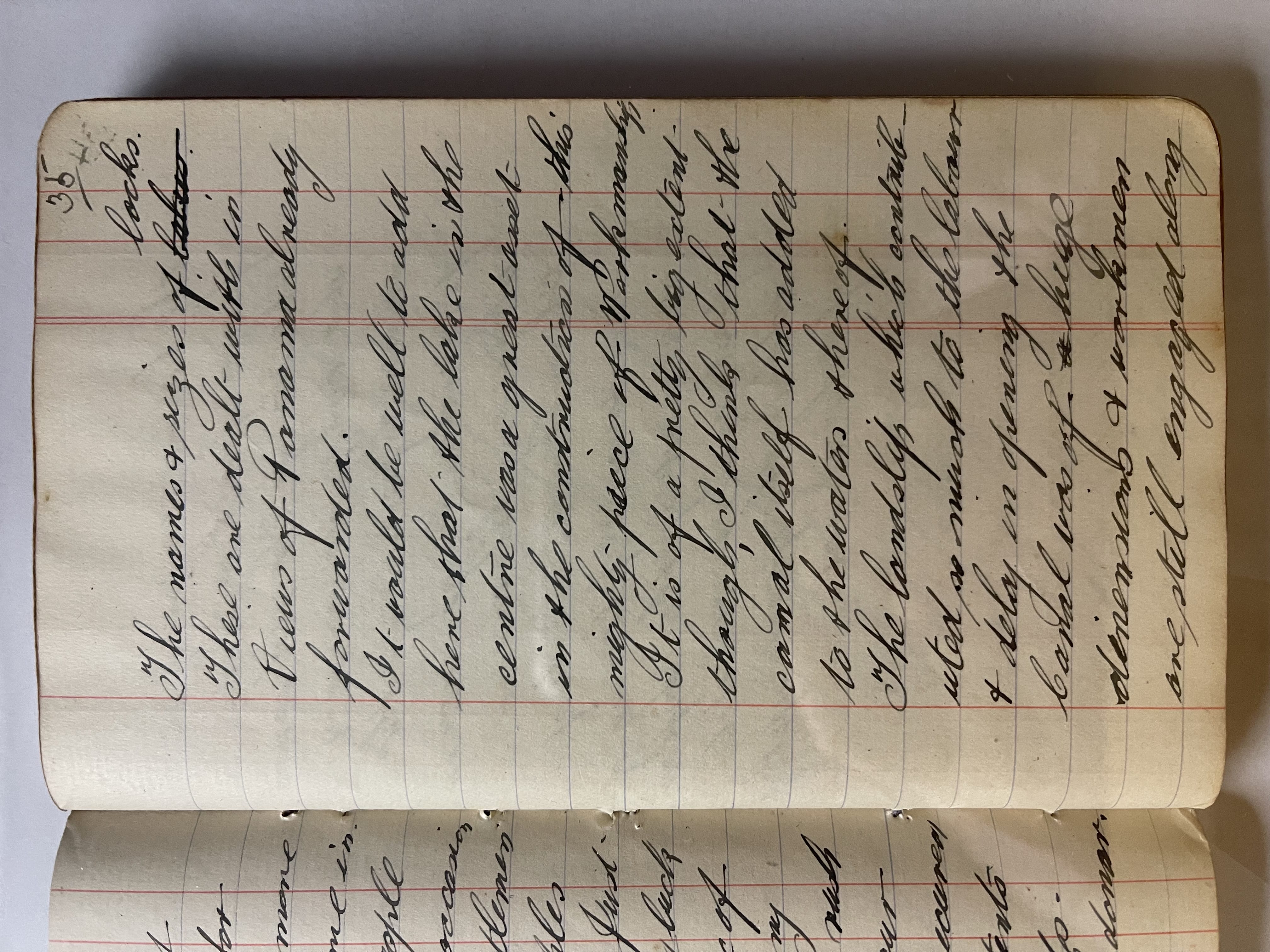 photo of page 35, transcribed above