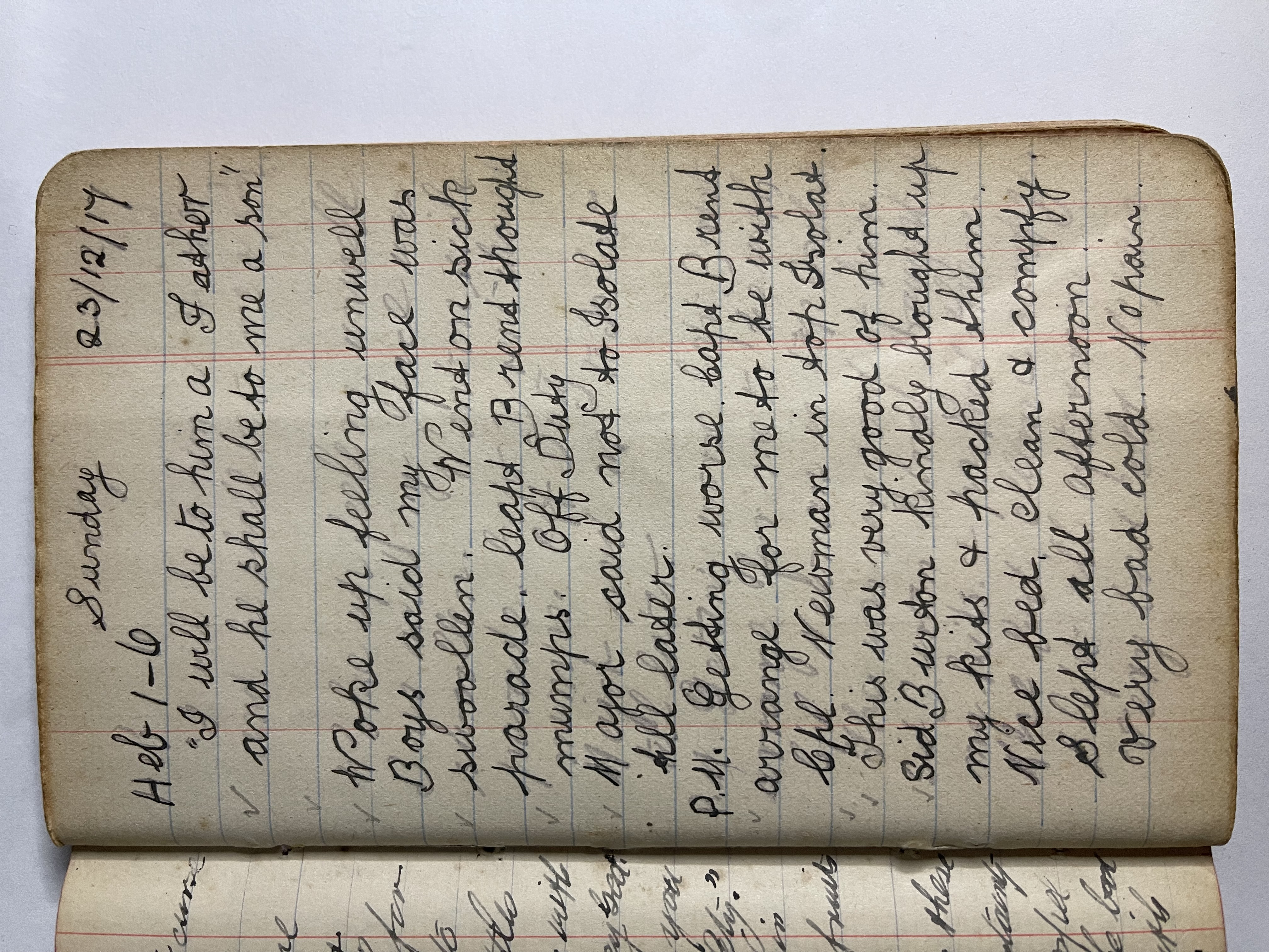 photo of page 61, transcribed above