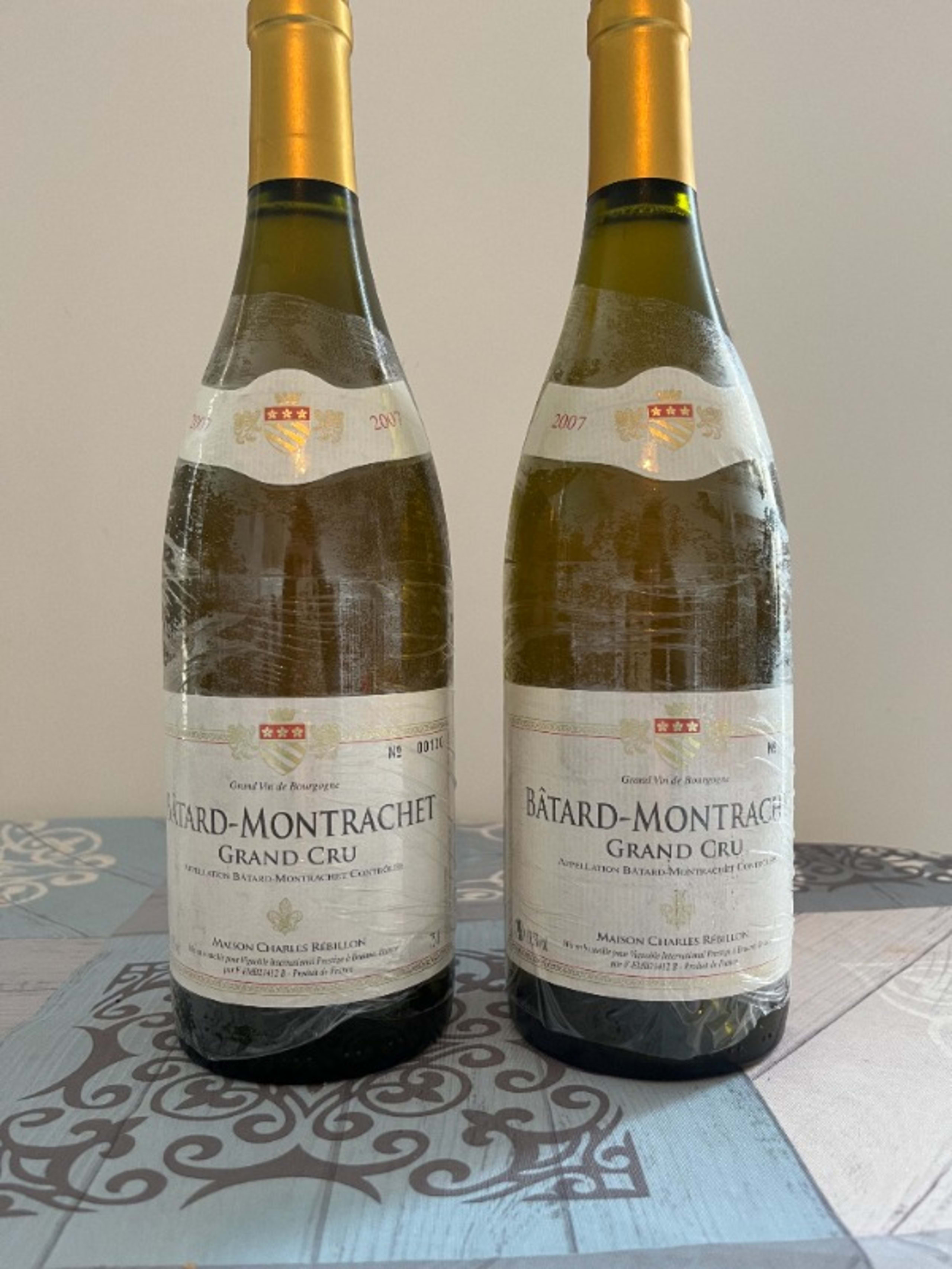 2 x Bâtard-Montrachet, Grand Cru, Charles Rebillon, 2007