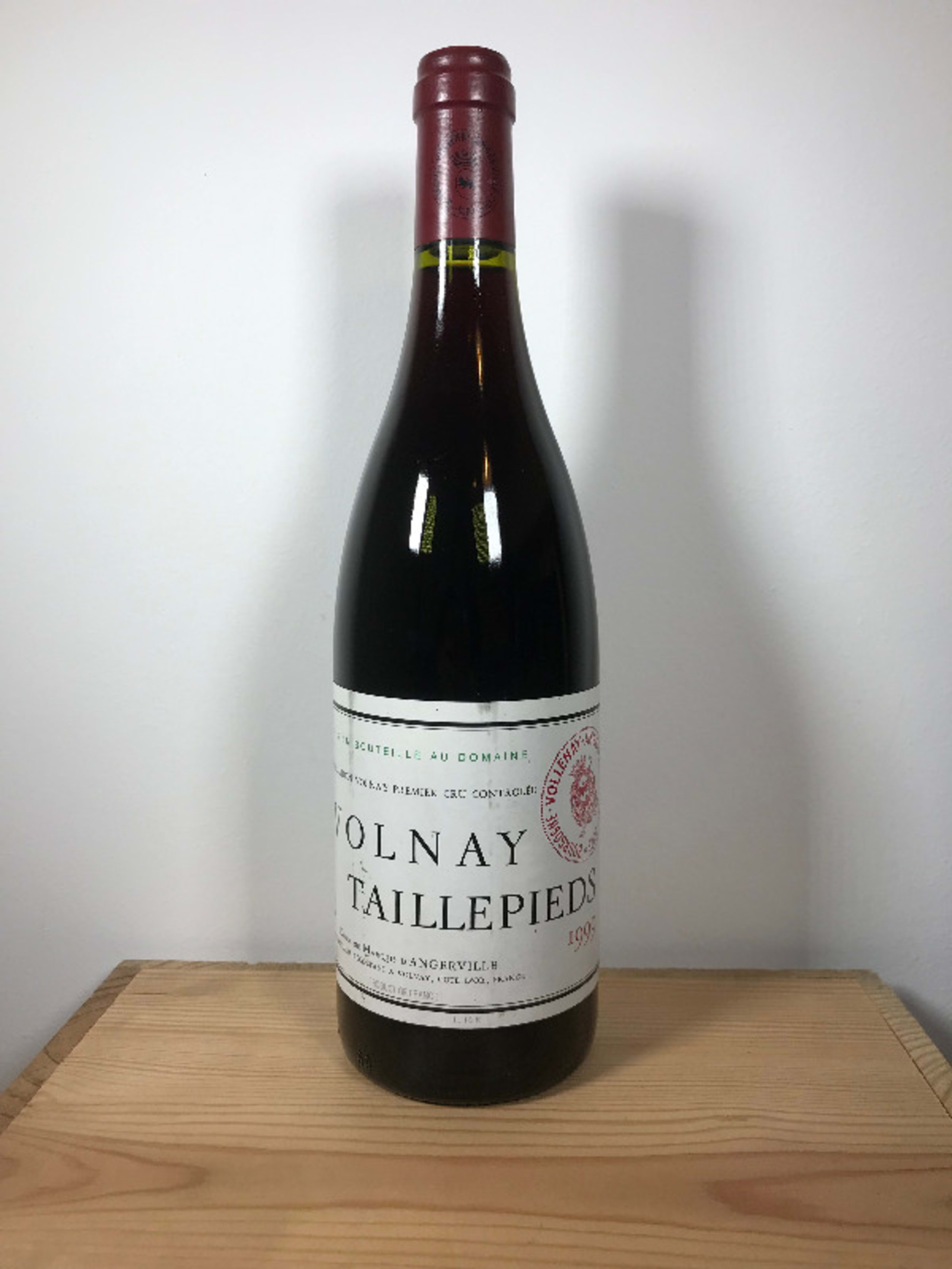 Volnay, 1er cru Taillepieds, Marquis d'Angerville, 1999